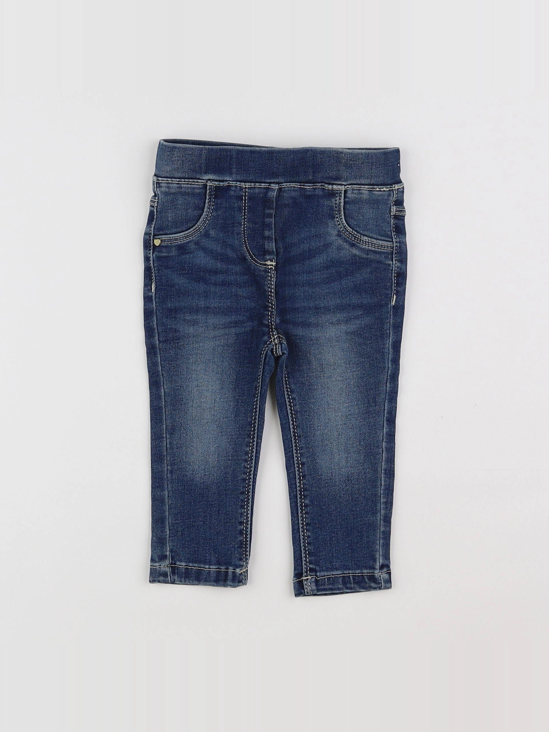 Tape à l'oeil - jegging bleu (état neuf) - 12 mois