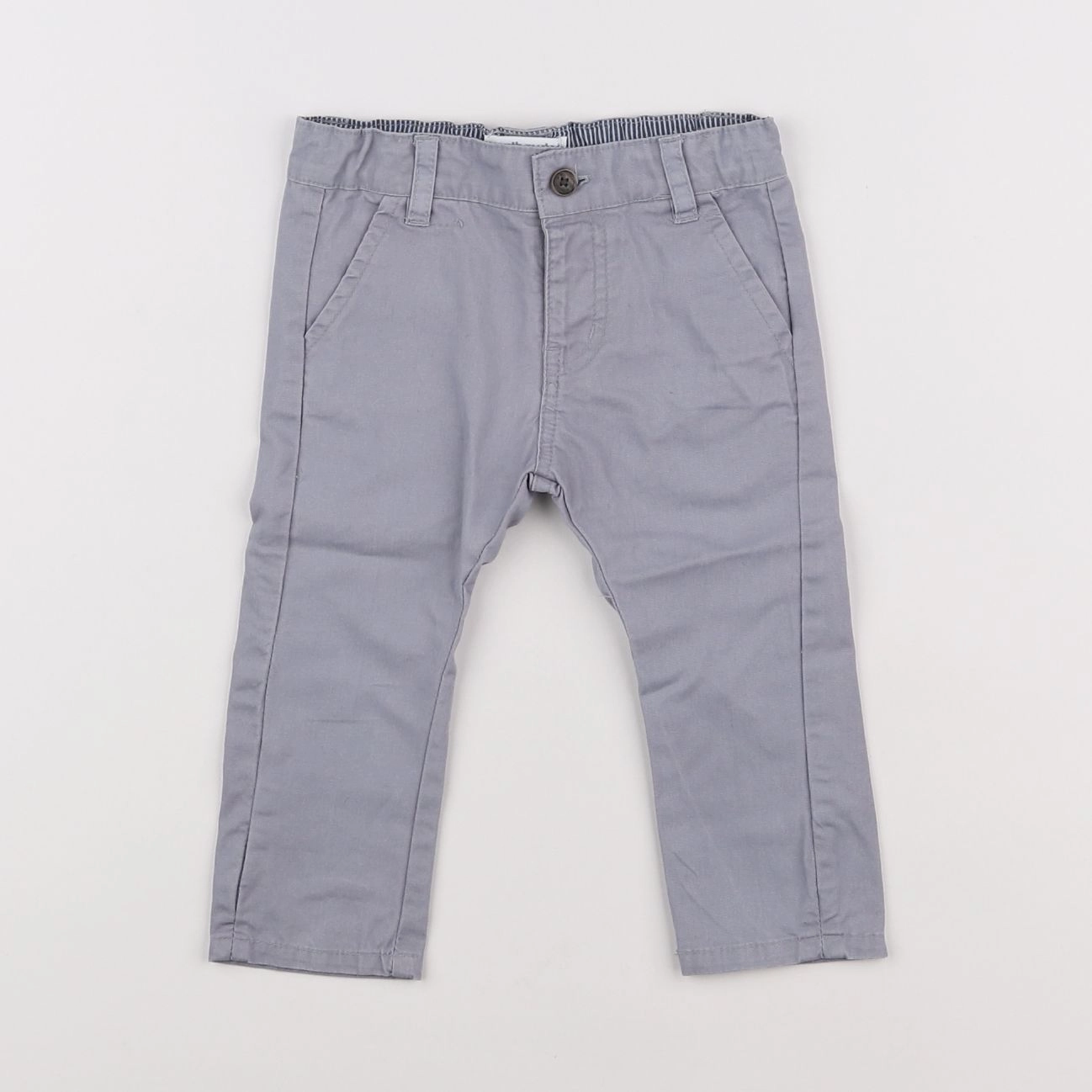 Vertbaudet - pantalon gris - 6 mois