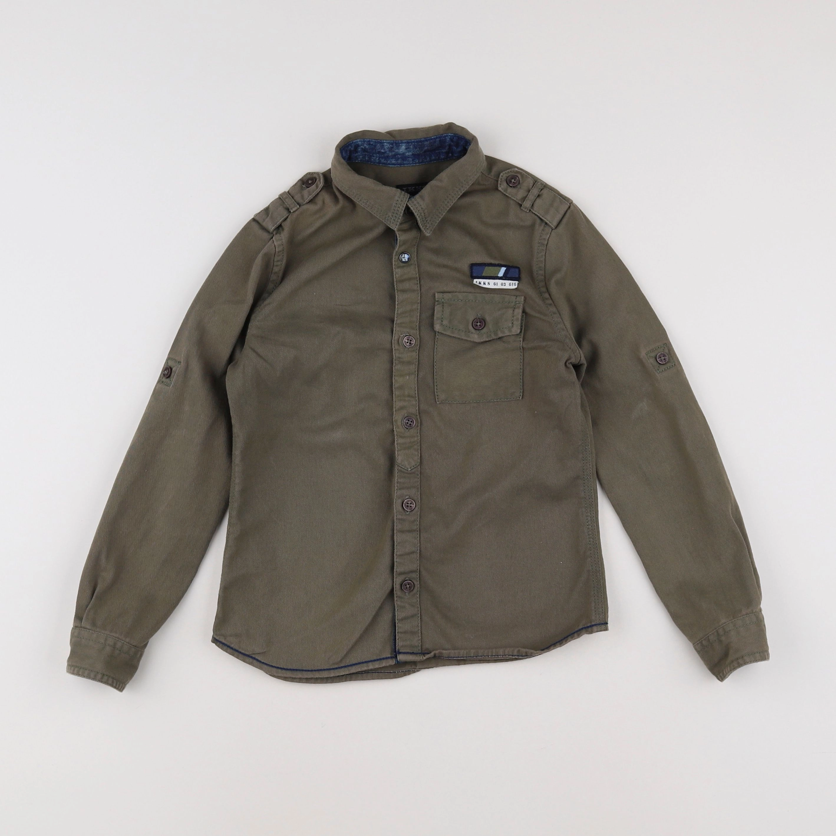 IKKS - chemise vert - 6 ans
