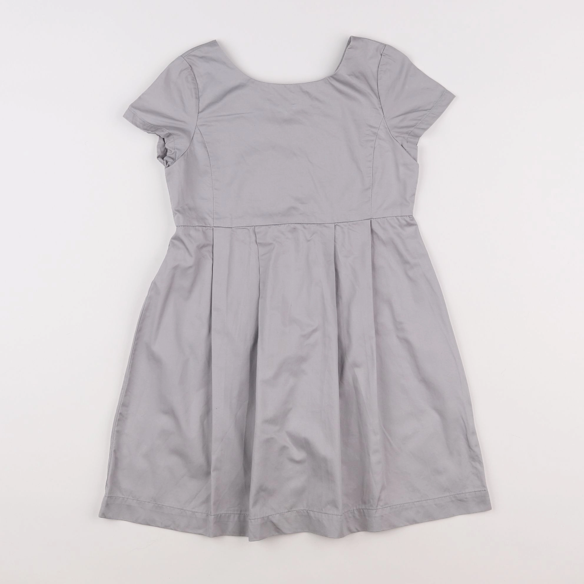 Vertbaudet - robe gris - 7 ans