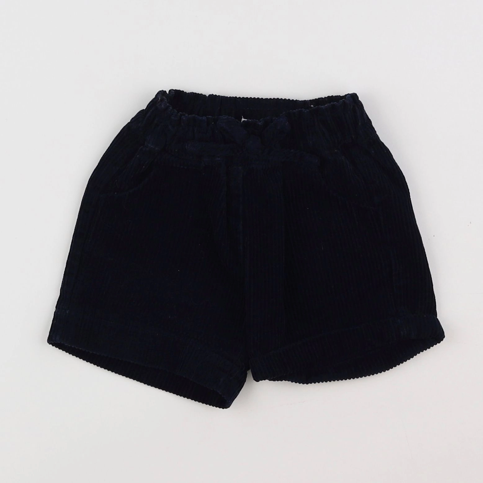 Vertbaudet - short bleu - 12 mois