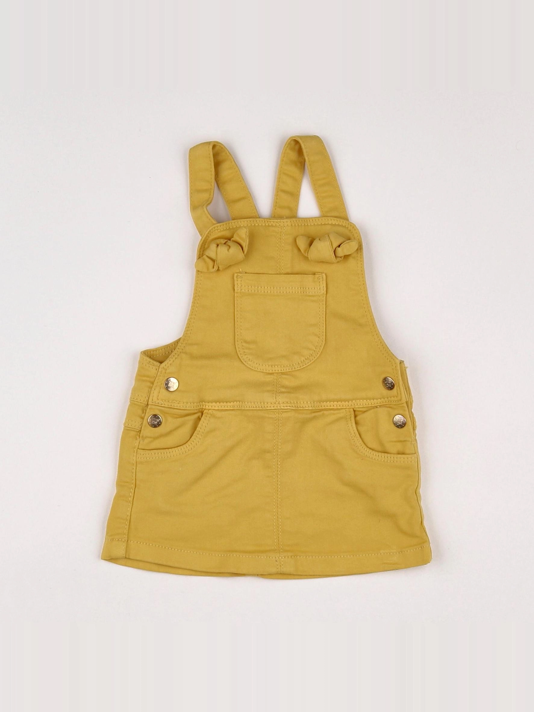 Tape à l'oeil - robe jaune - 6 mois