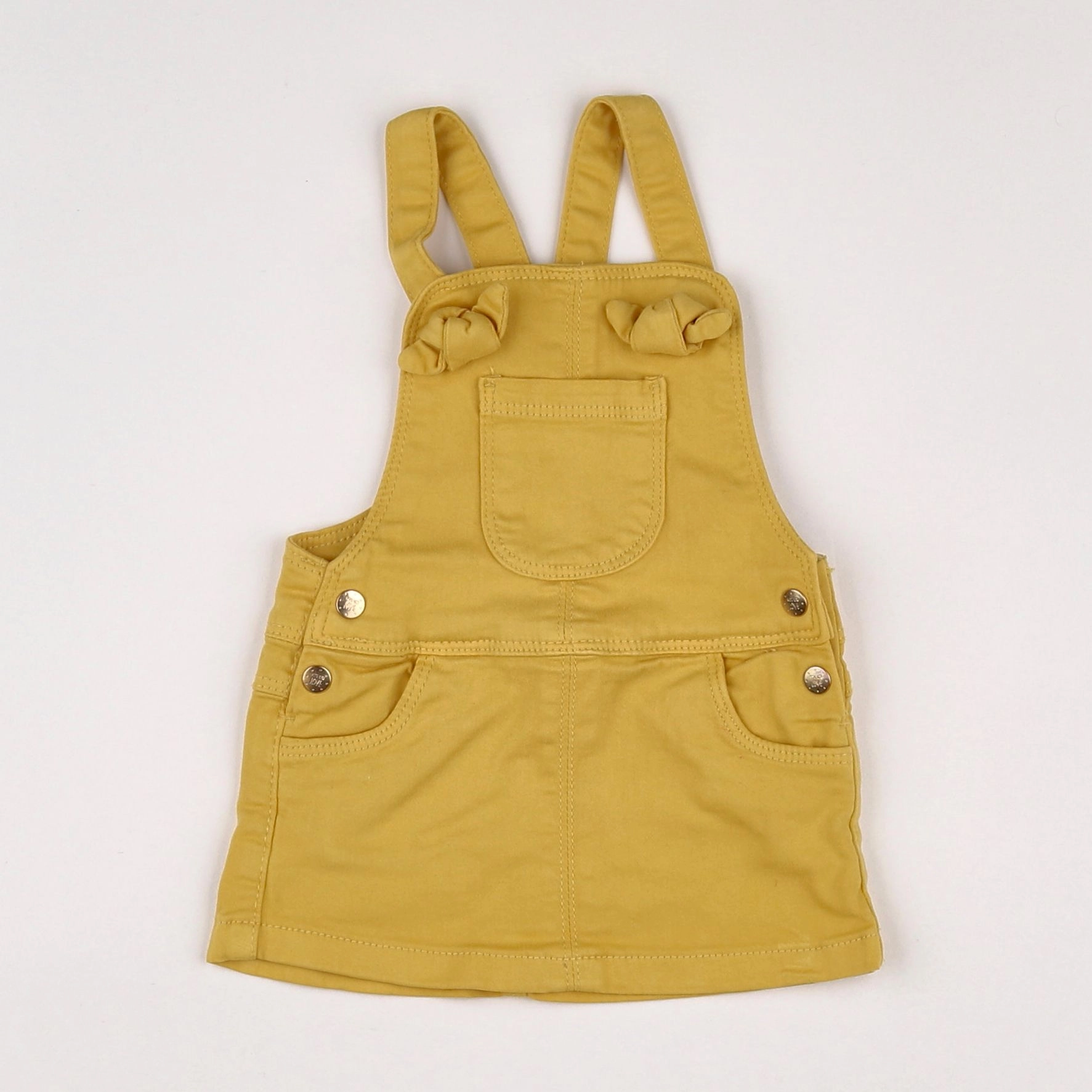 Tape à l'oeil - robe jaune - 6 mois