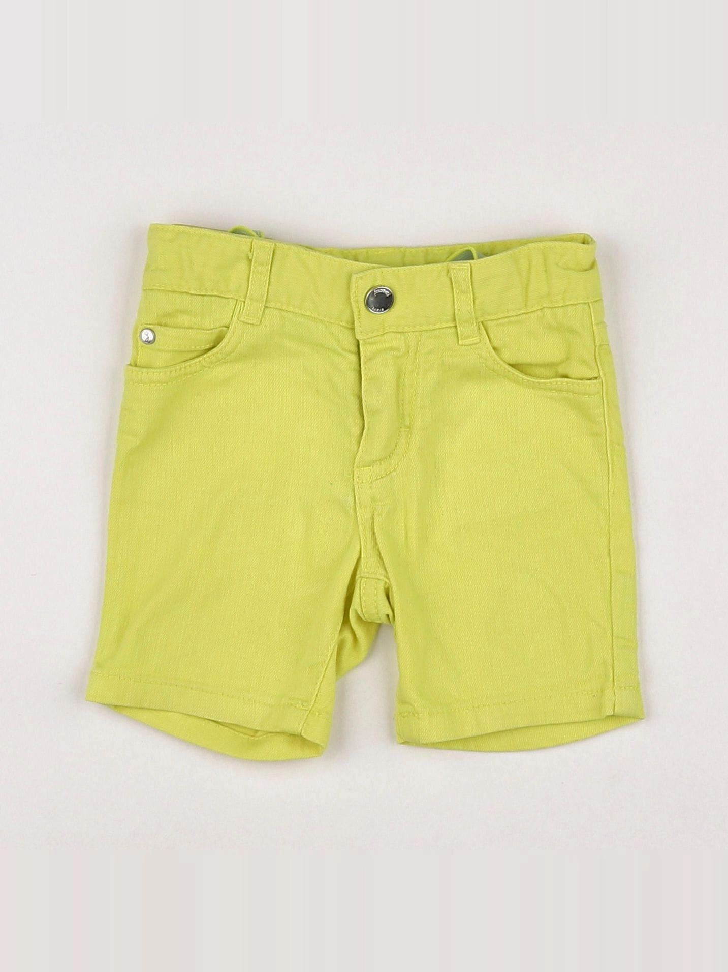 Jacadi - pantacourt jaune - 12 mois