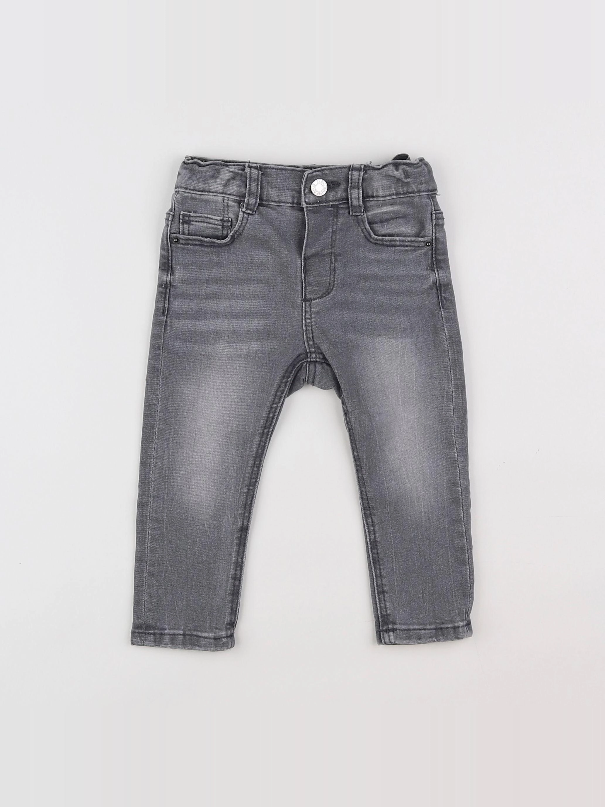Zara - pantalon gris - 9/12 mois