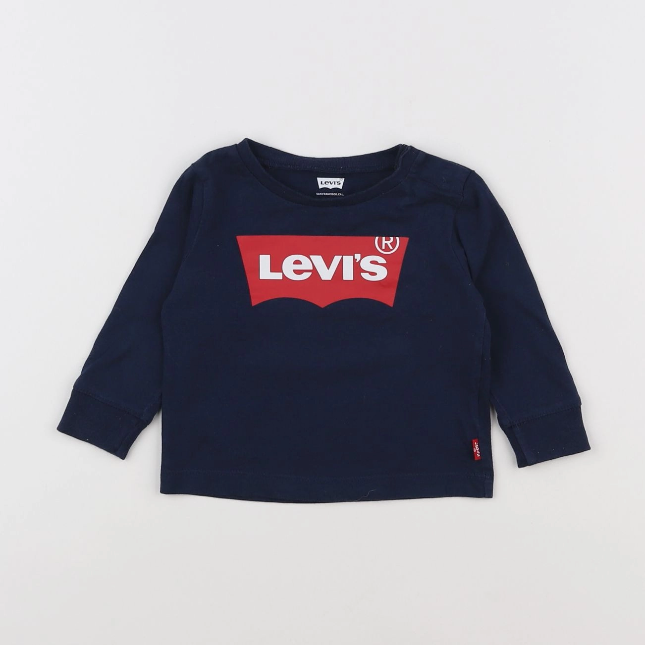 Levi's - tee-shirt bleu - 6 mois