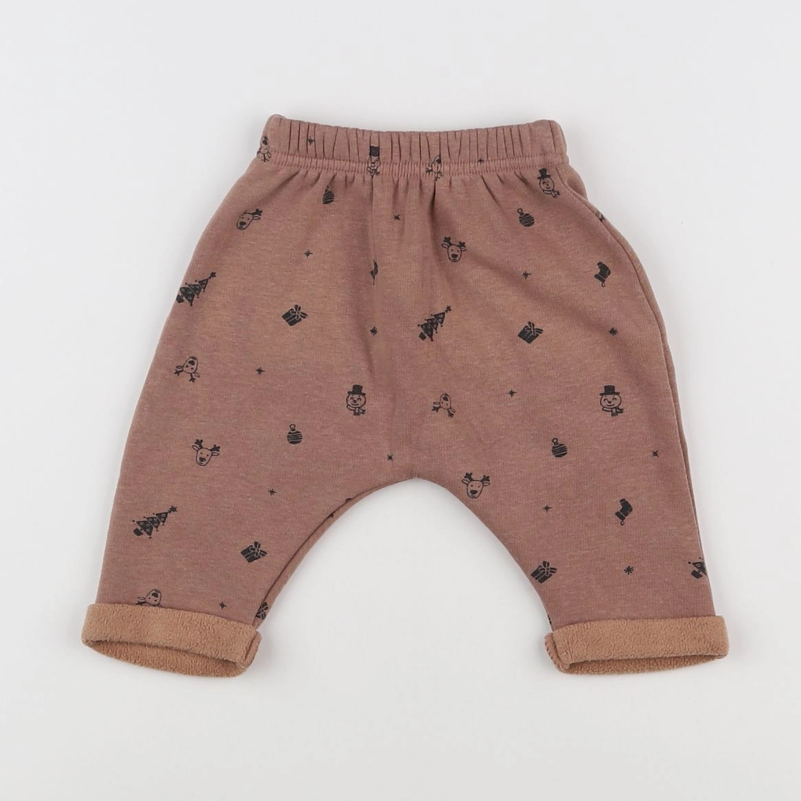 Vertbaudet - jogging marron - 3 mois