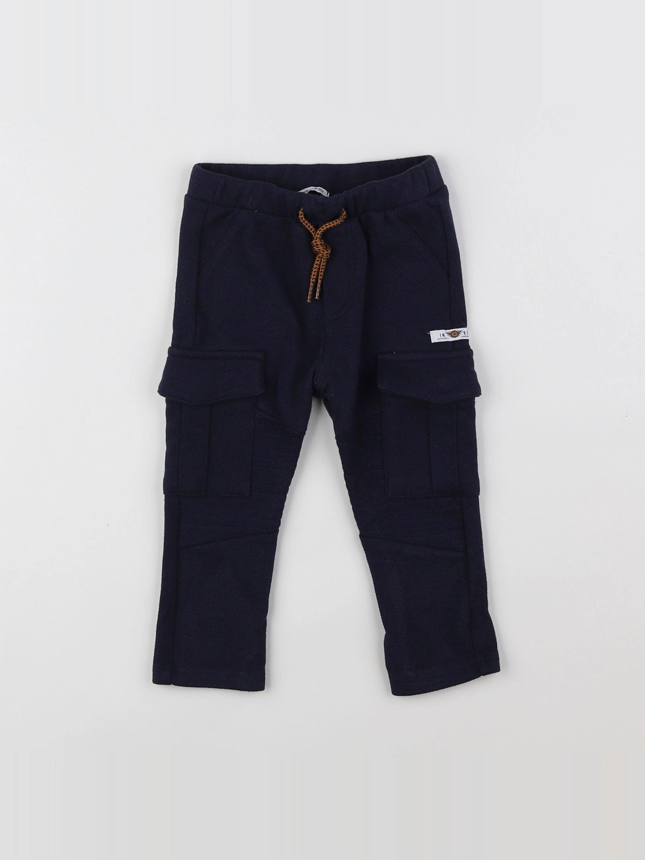 IKKS - pantalon bleu - 12 mois