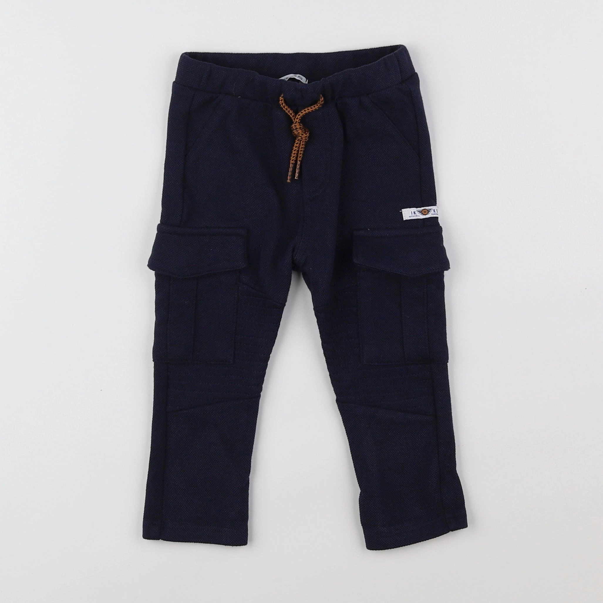 IKKS - pantalon bleu - 12 mois