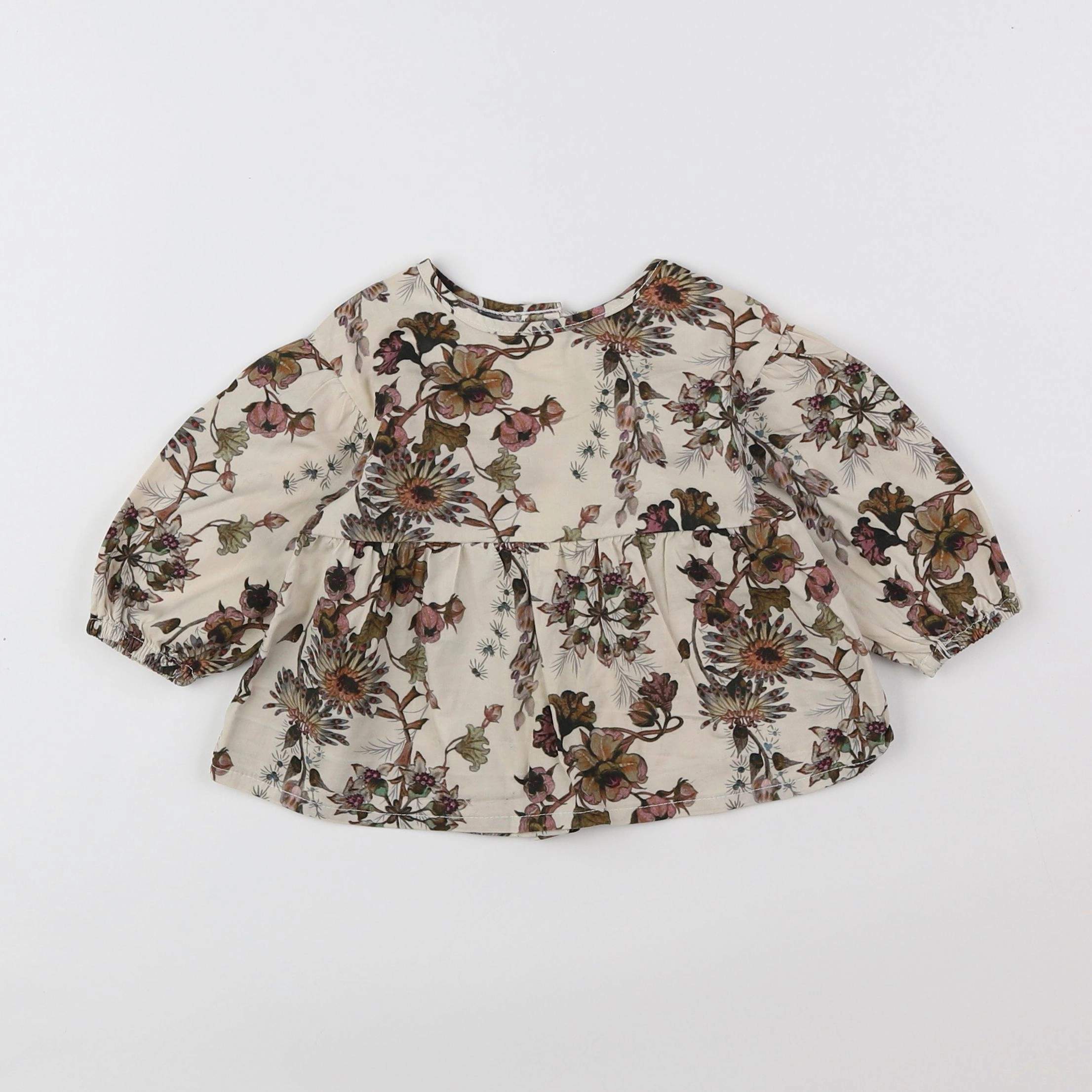 Babe & Tess - blouse multicolore - 9 mois