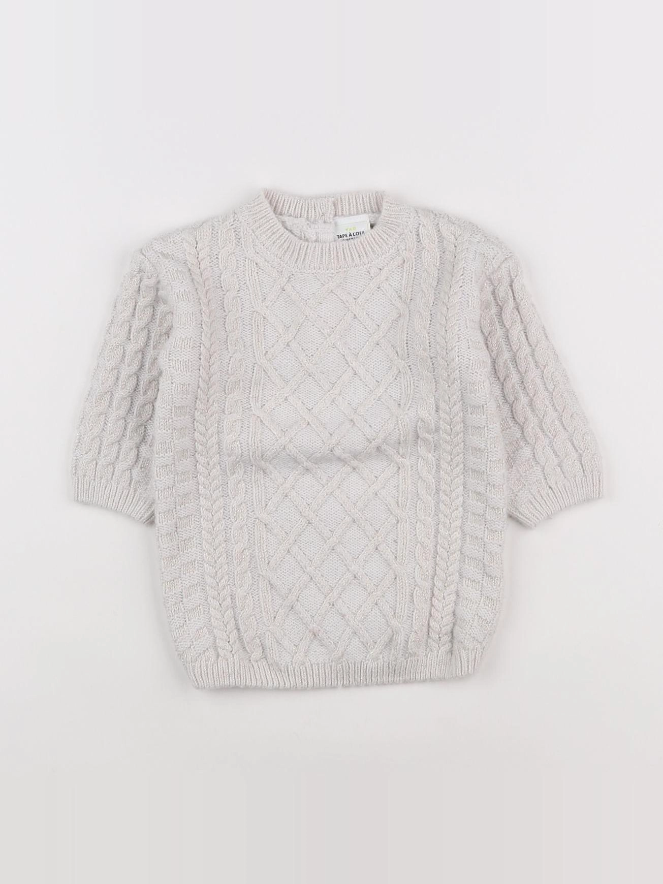 Tape à l'oeil - robe beige - 9 mois