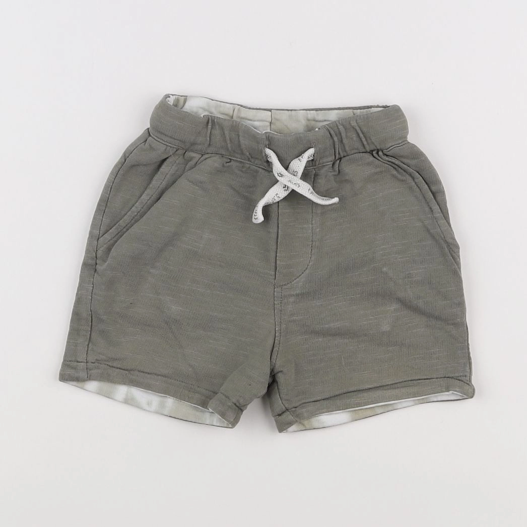 IKKS - short réversible vert - 6 mois