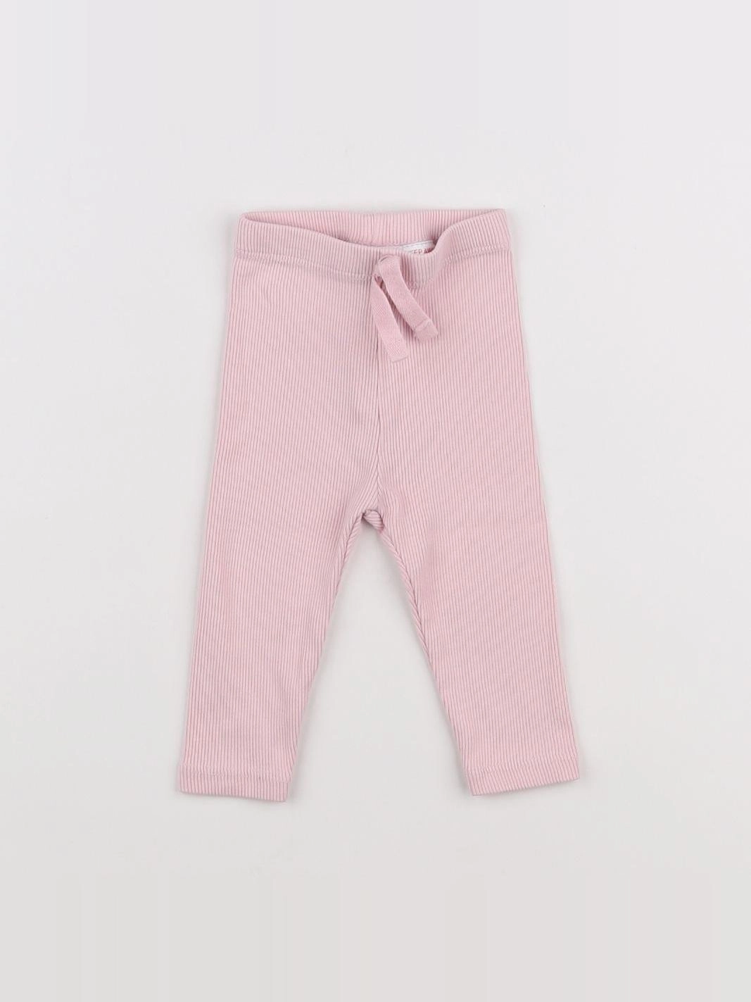 Zara - legging rose - 3/6 mois