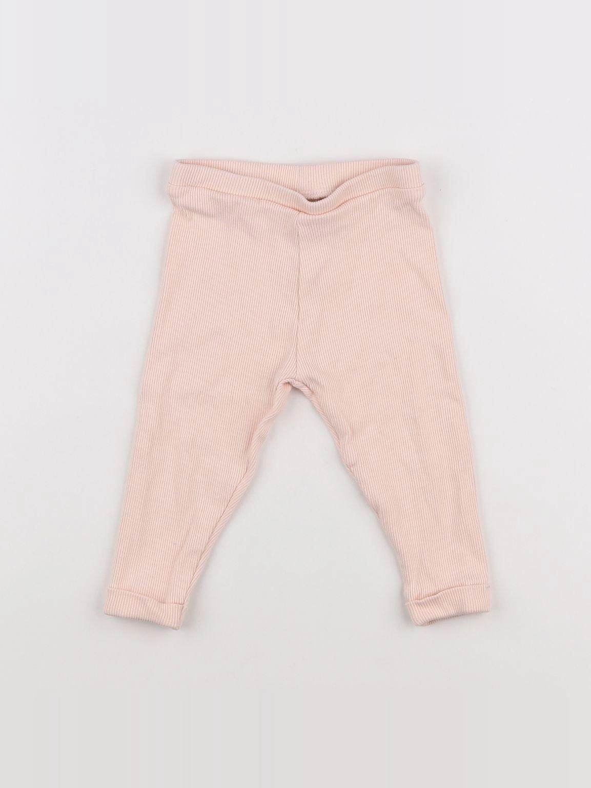 Tape à l'oeil - legging rose - 12 mois