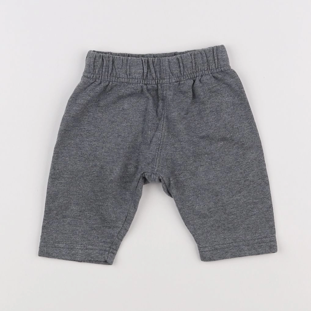 Vertbaudet - jogging gris - 6 mois