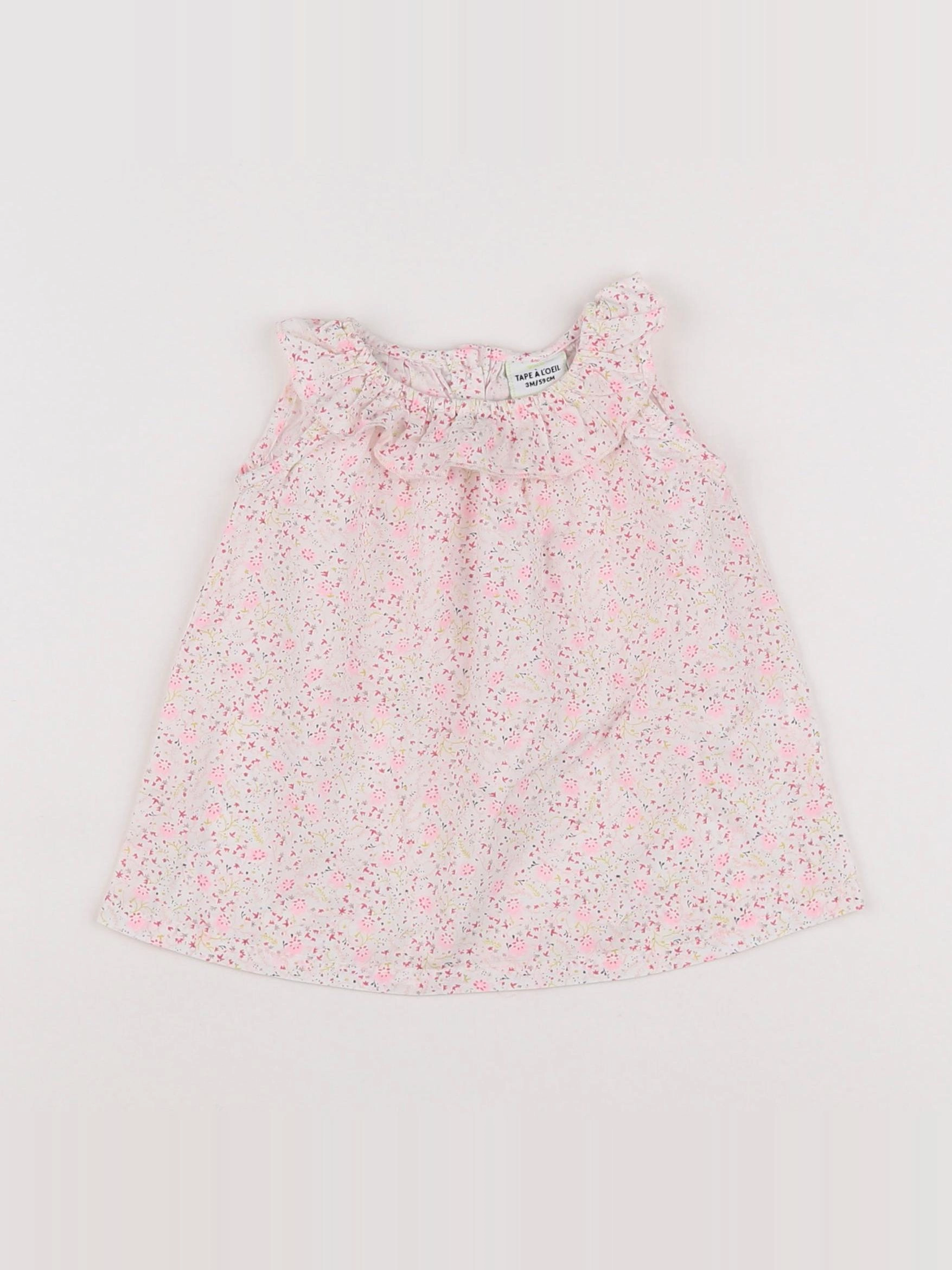 Tape à l'oeil - blouse multicolore - 3 mois