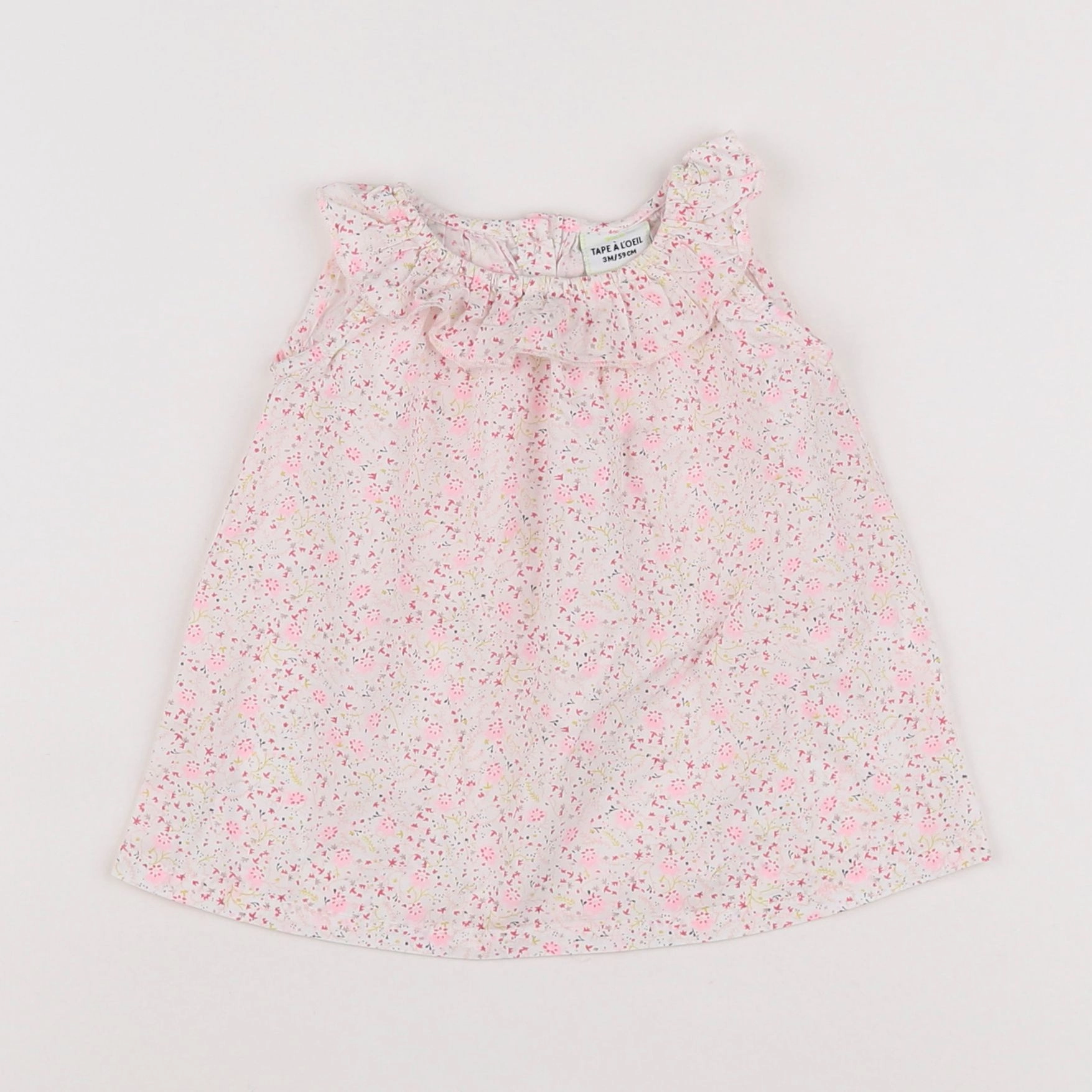 Tape à l'oeil - blouse multicolore - 3 mois
