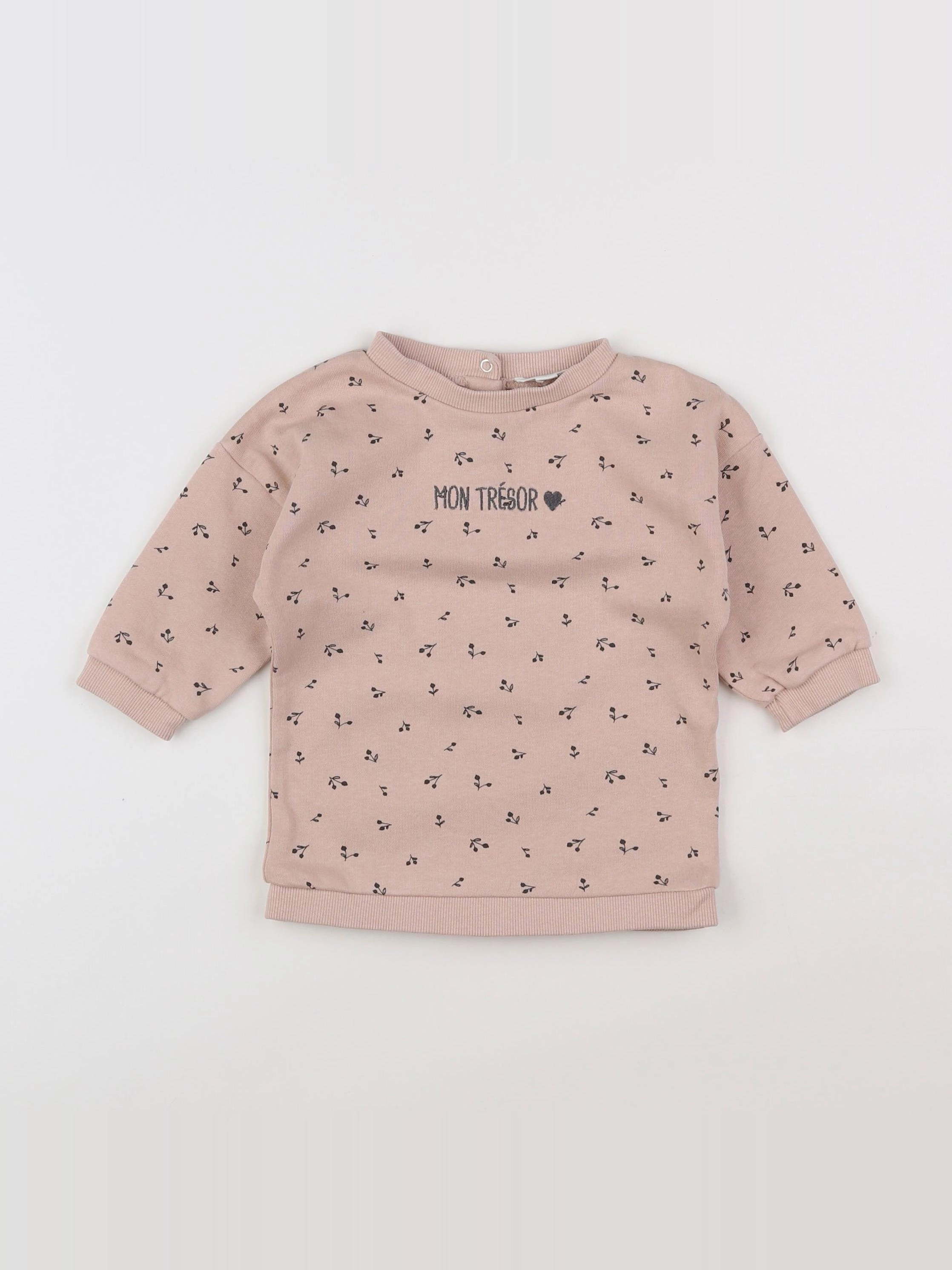 Vertbaudet - robe rose - 9 mois