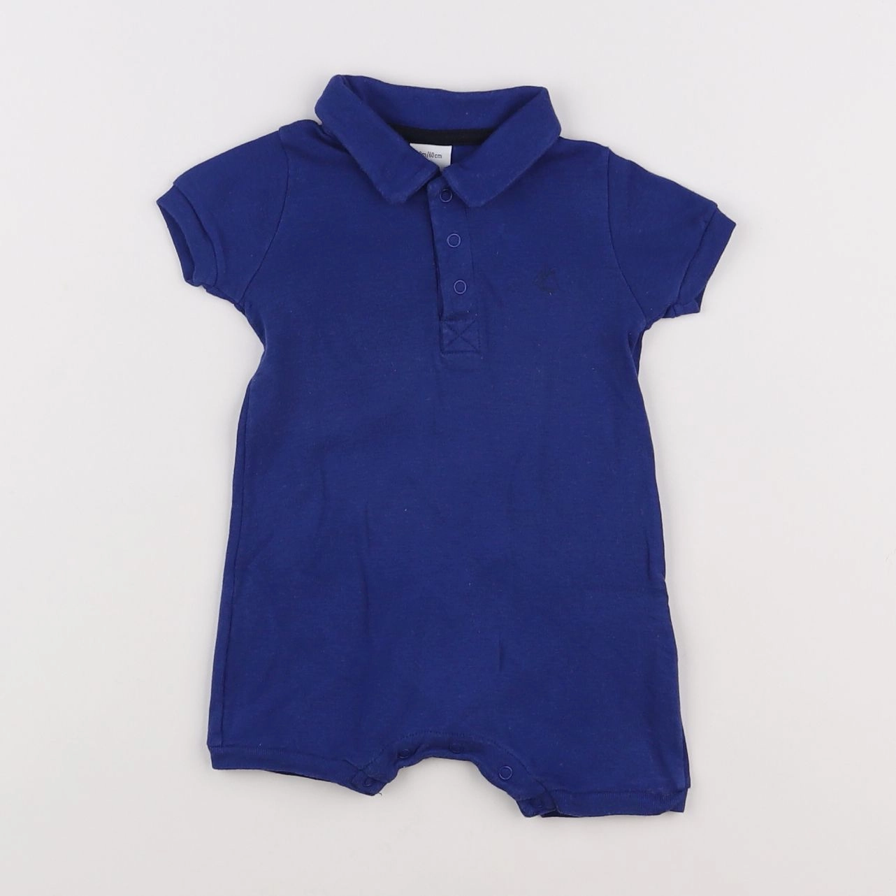 Petit Bateau - combinaison bleu - 3 mois