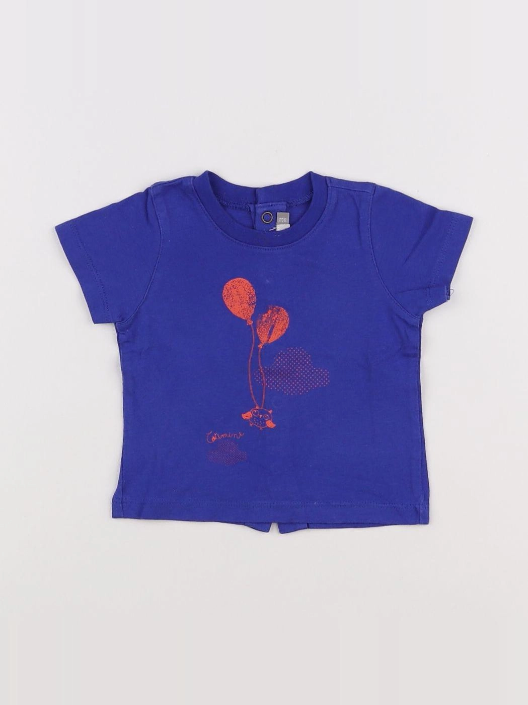 Catimini - tee-shirt bleu - 3 mois