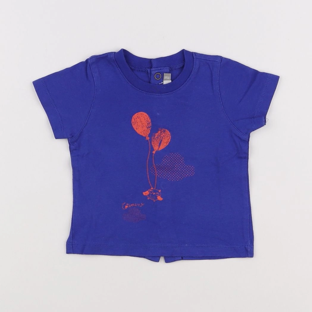 Catimini - tee-shirt bleu - 3 mois