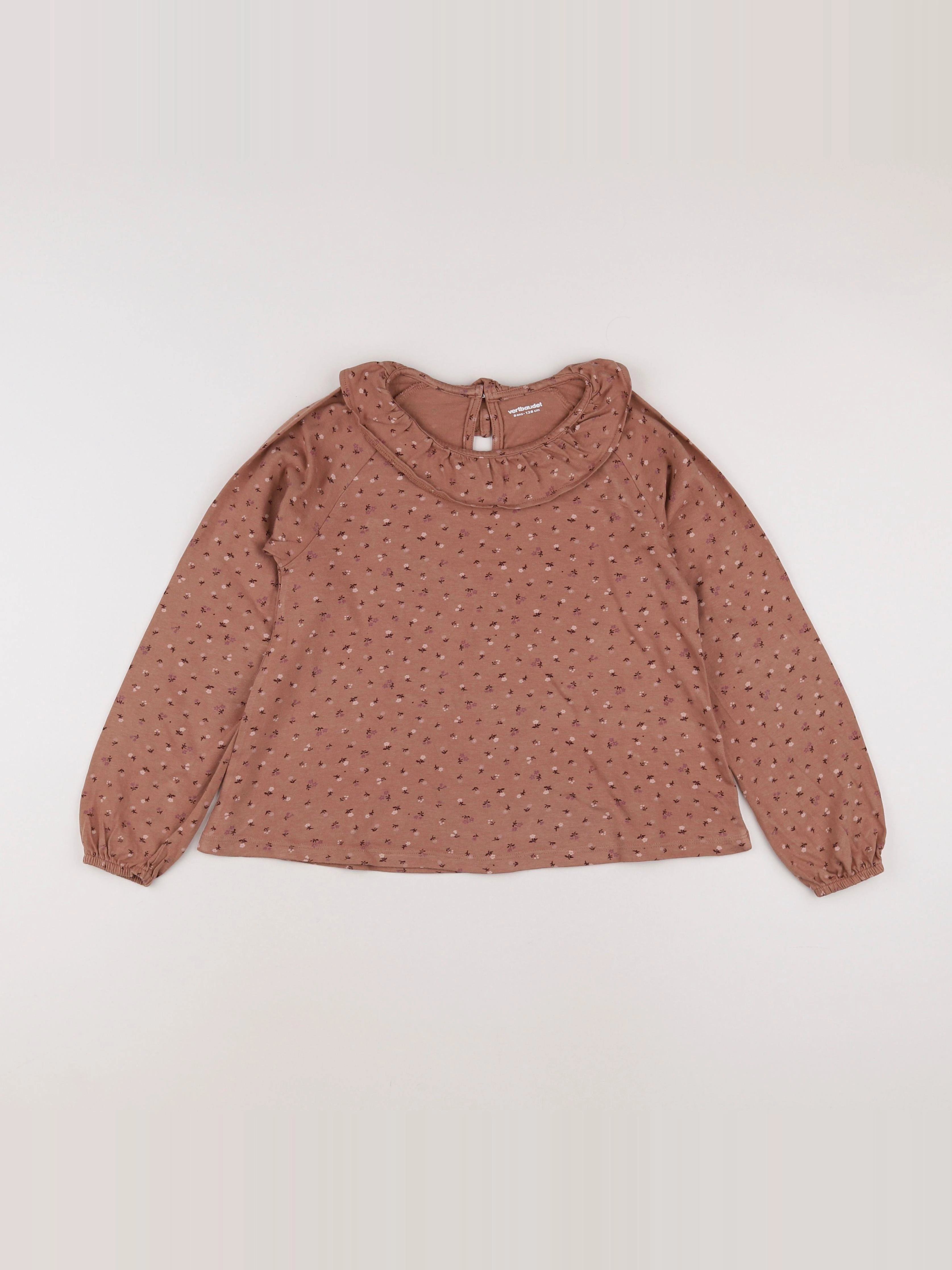 Vertbaudet - tee-shirt rose - 8 ans
