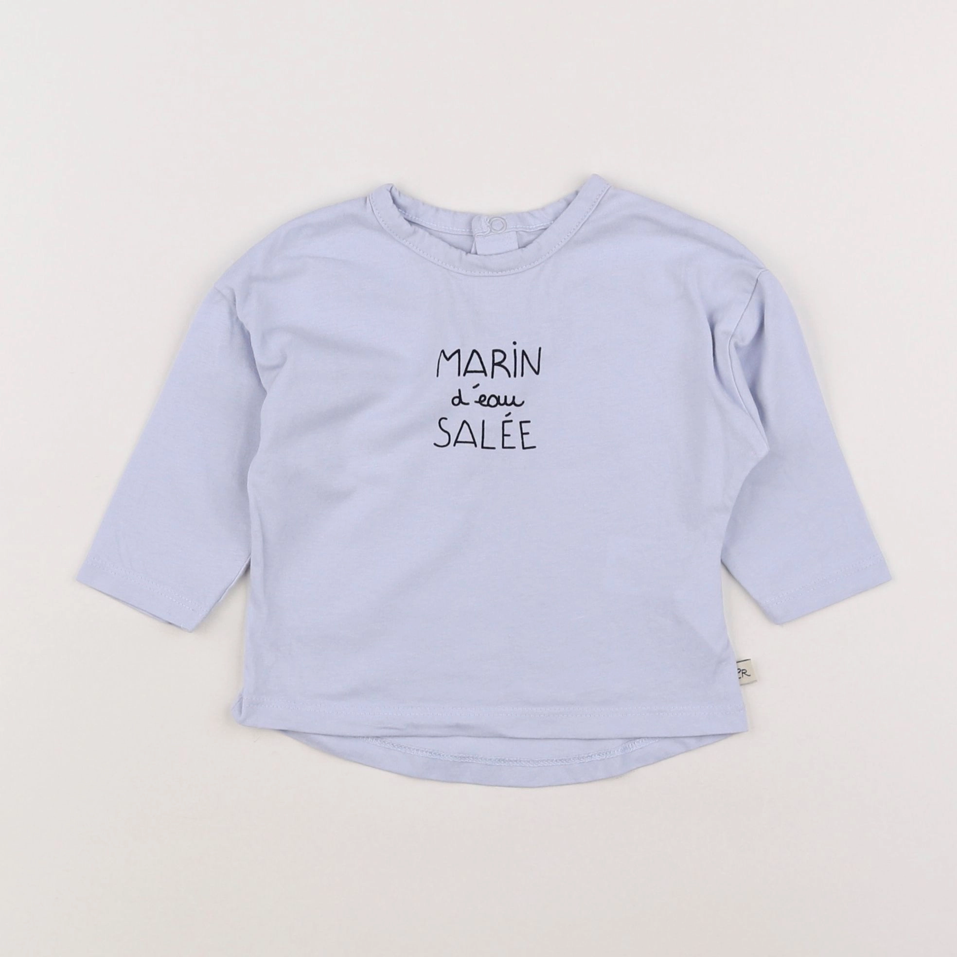Cadet Rousselle - tee-shirt bleu - 6 mois