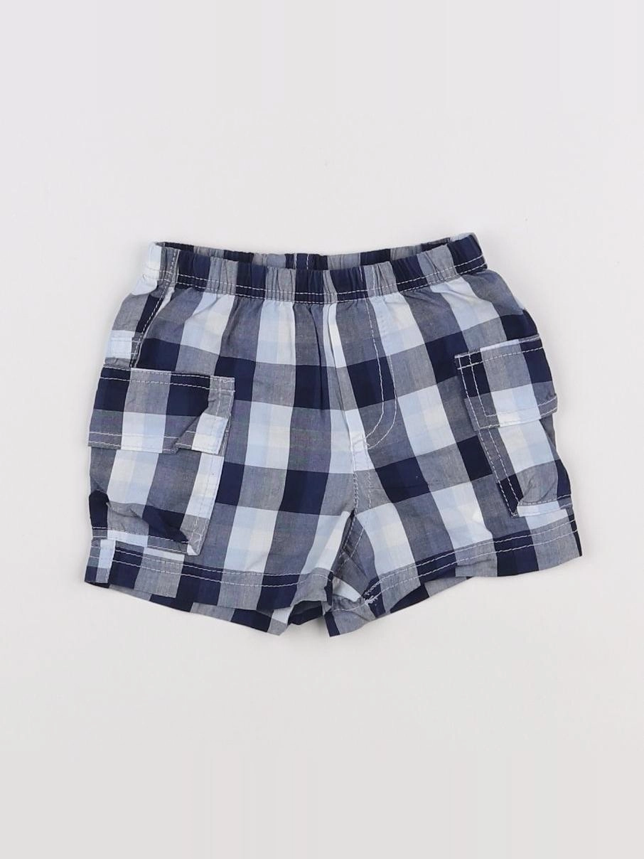 Absorba - short bleu - 6 mois