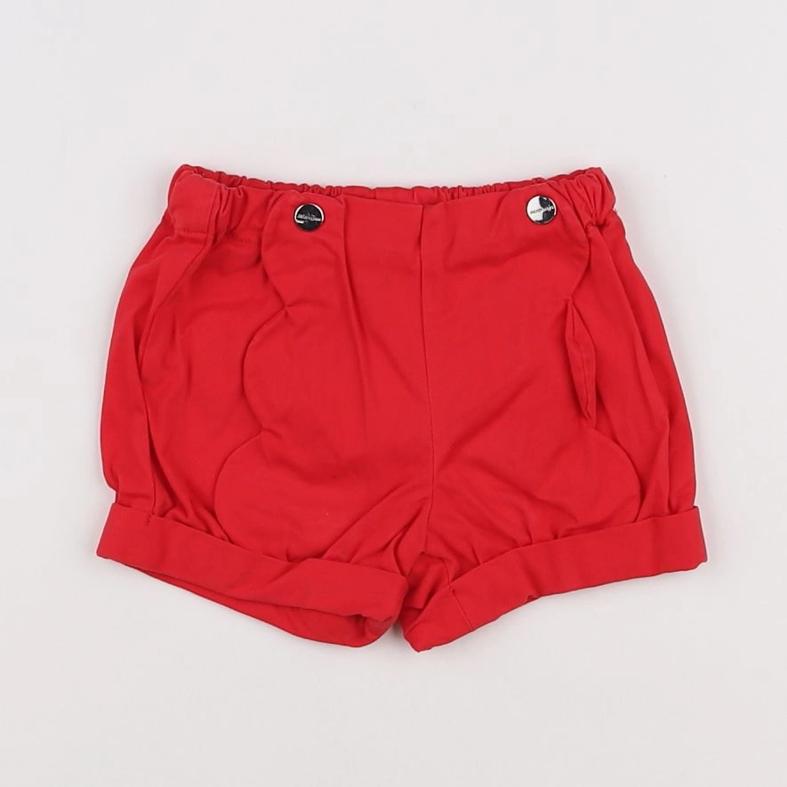 Jacadi - short rouge - 6 mois