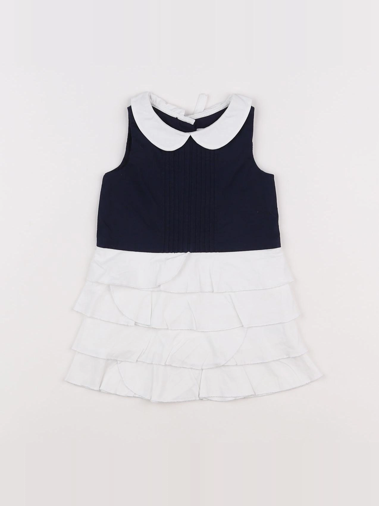 Jacadi - robe bleu - 6 mois
