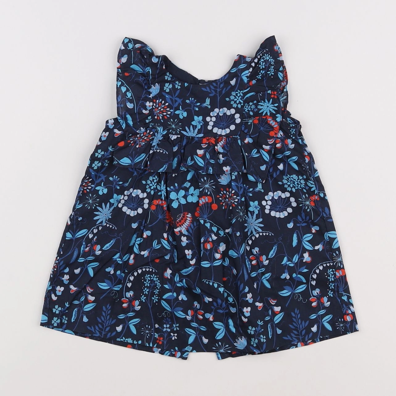 Jacadi - robe bleu - 6 mois