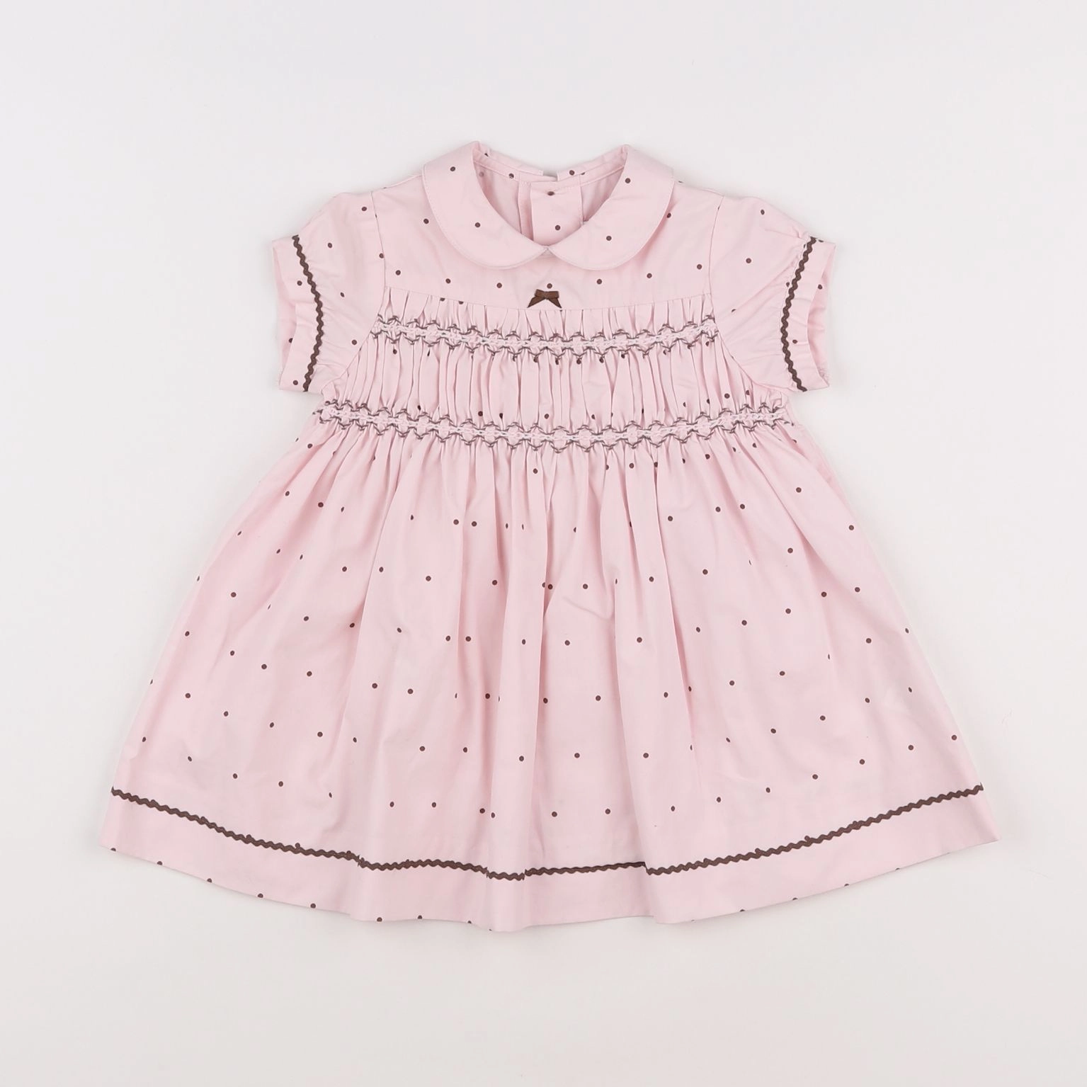 Jacadi - robe rose - 6 mois