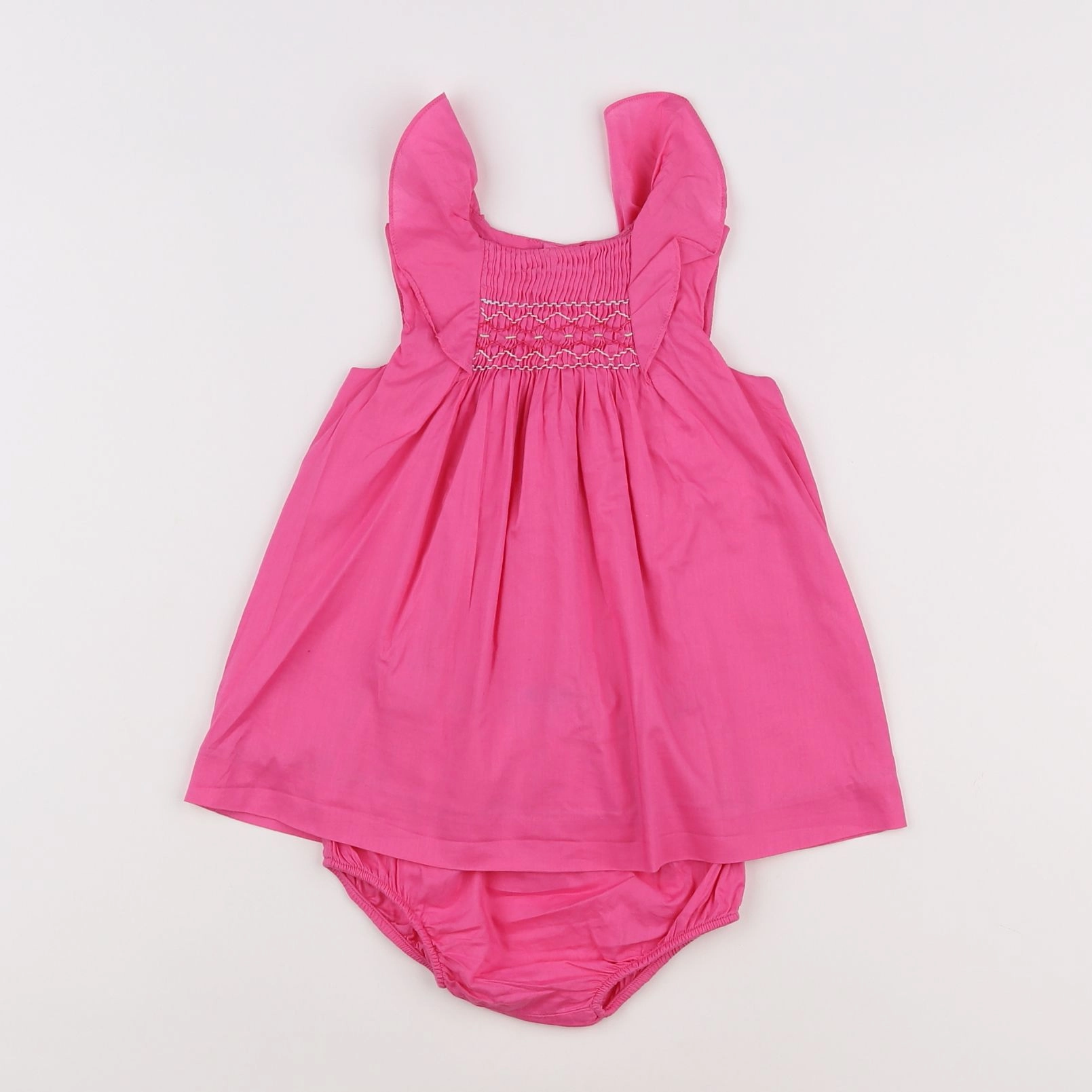 Jacadi - robe rose - 6 mois