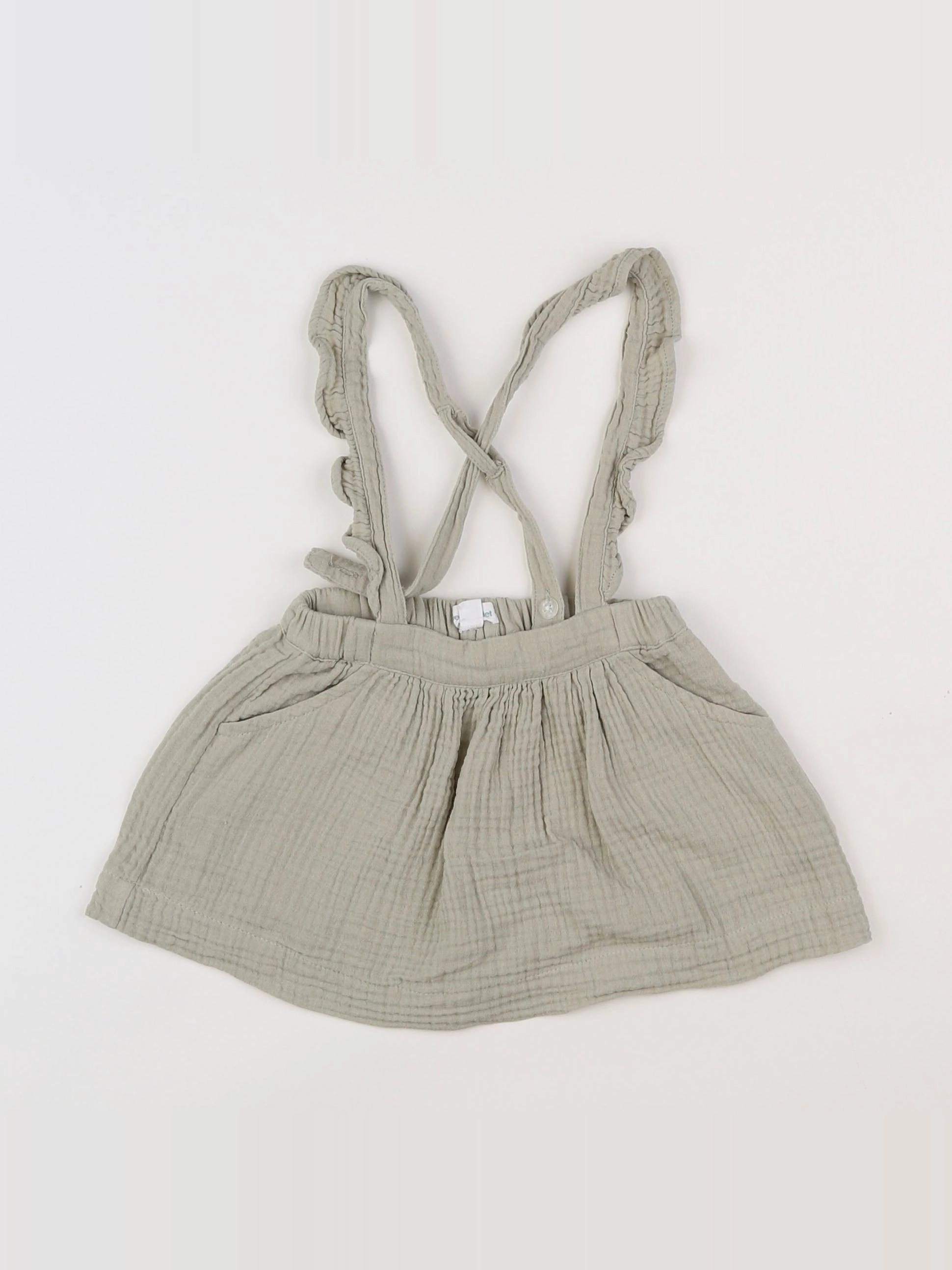 Vertbaudet - jupe vert - 6 mois