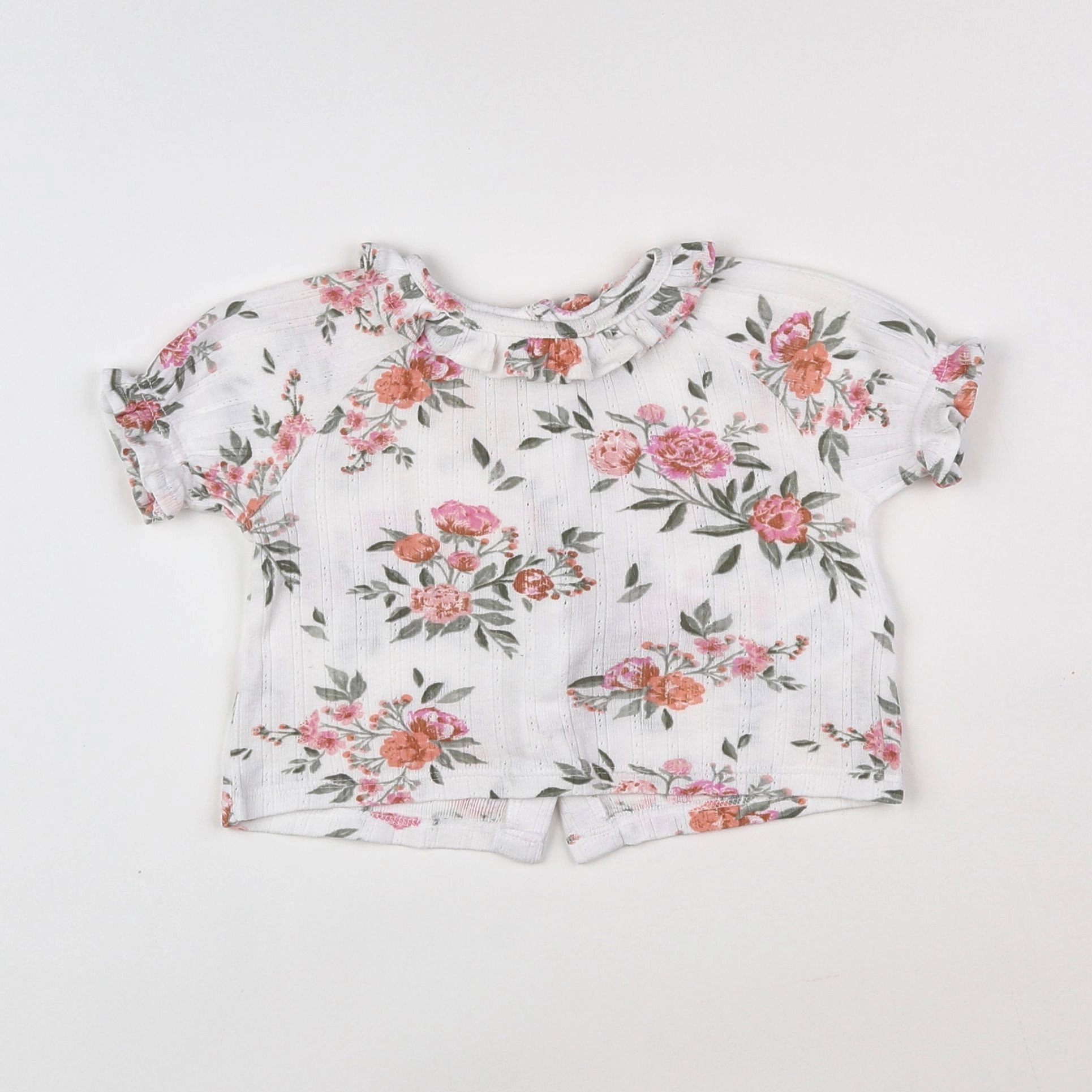 Vertbaudet - tee-shirt multicolore - 6 mois