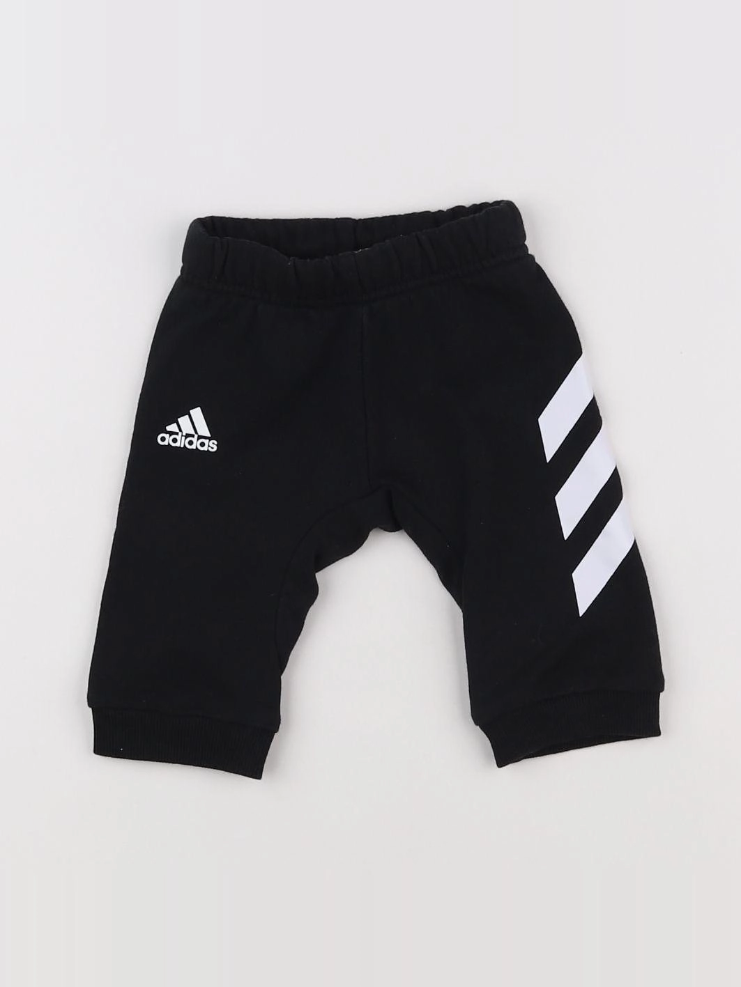 Adidas - jogging noir, blanc - 0/3 mois
