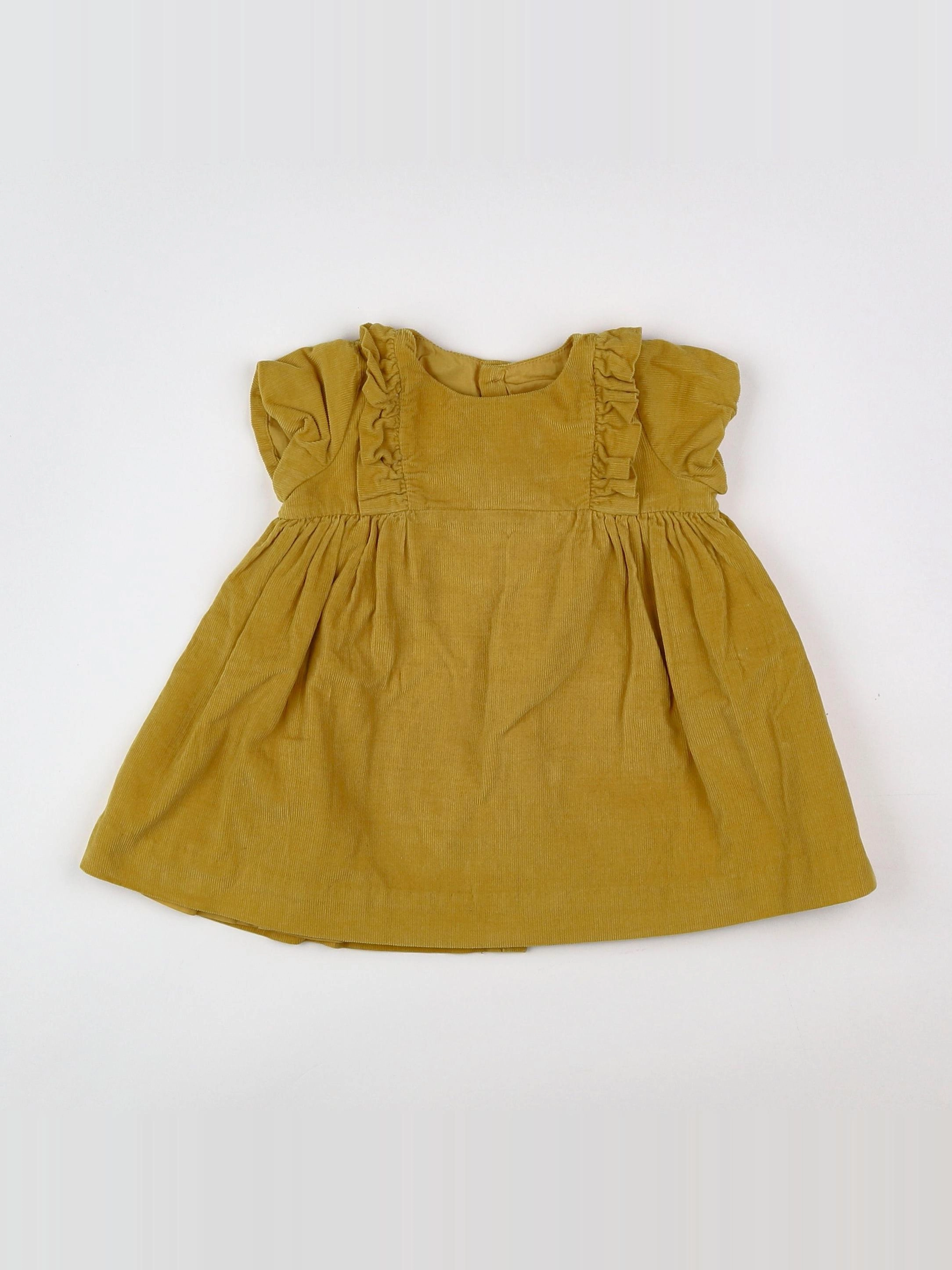 Jacadi - robe jaune - 6 mois