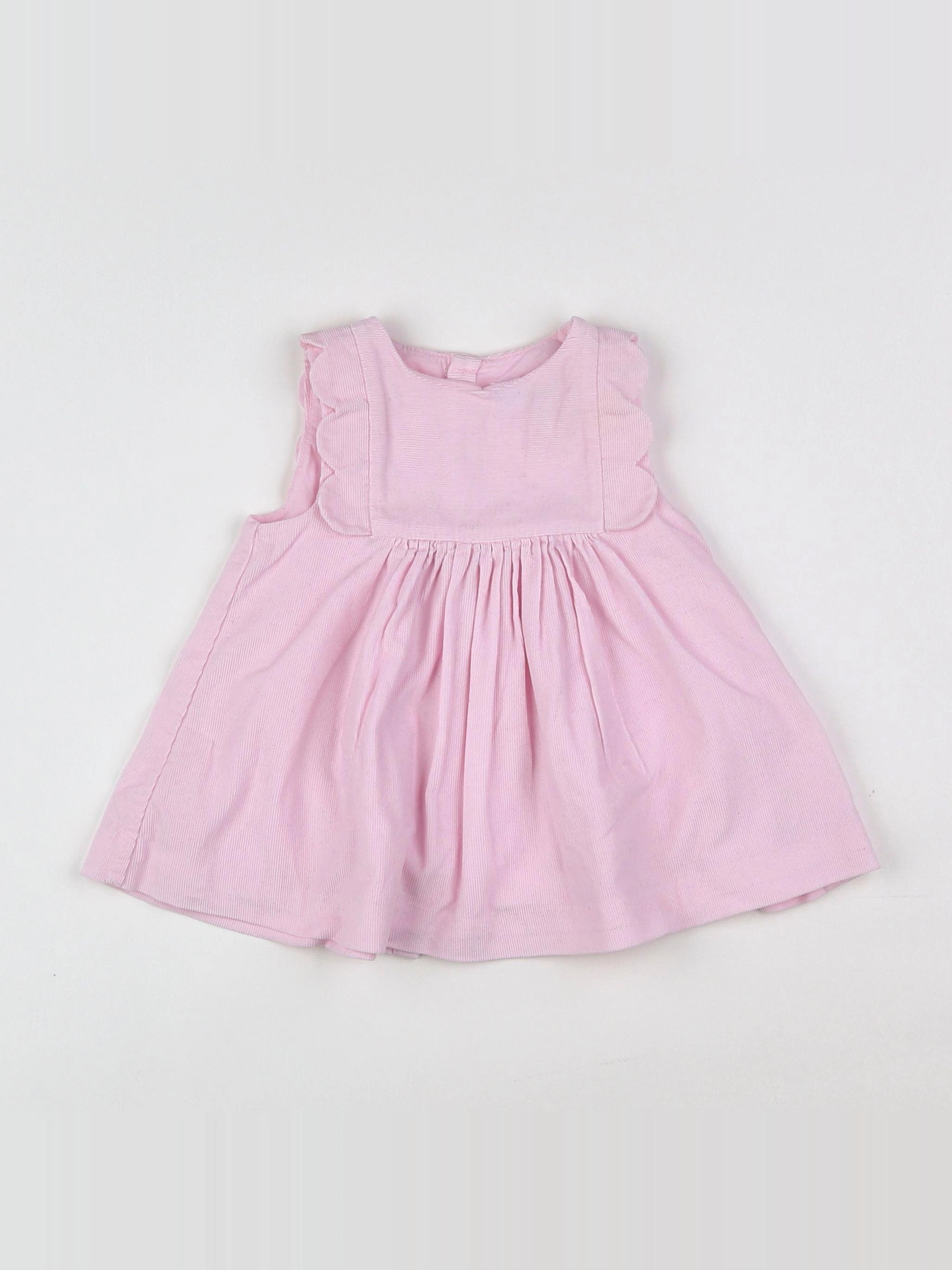 Jacadi - robe rose - 6 mois