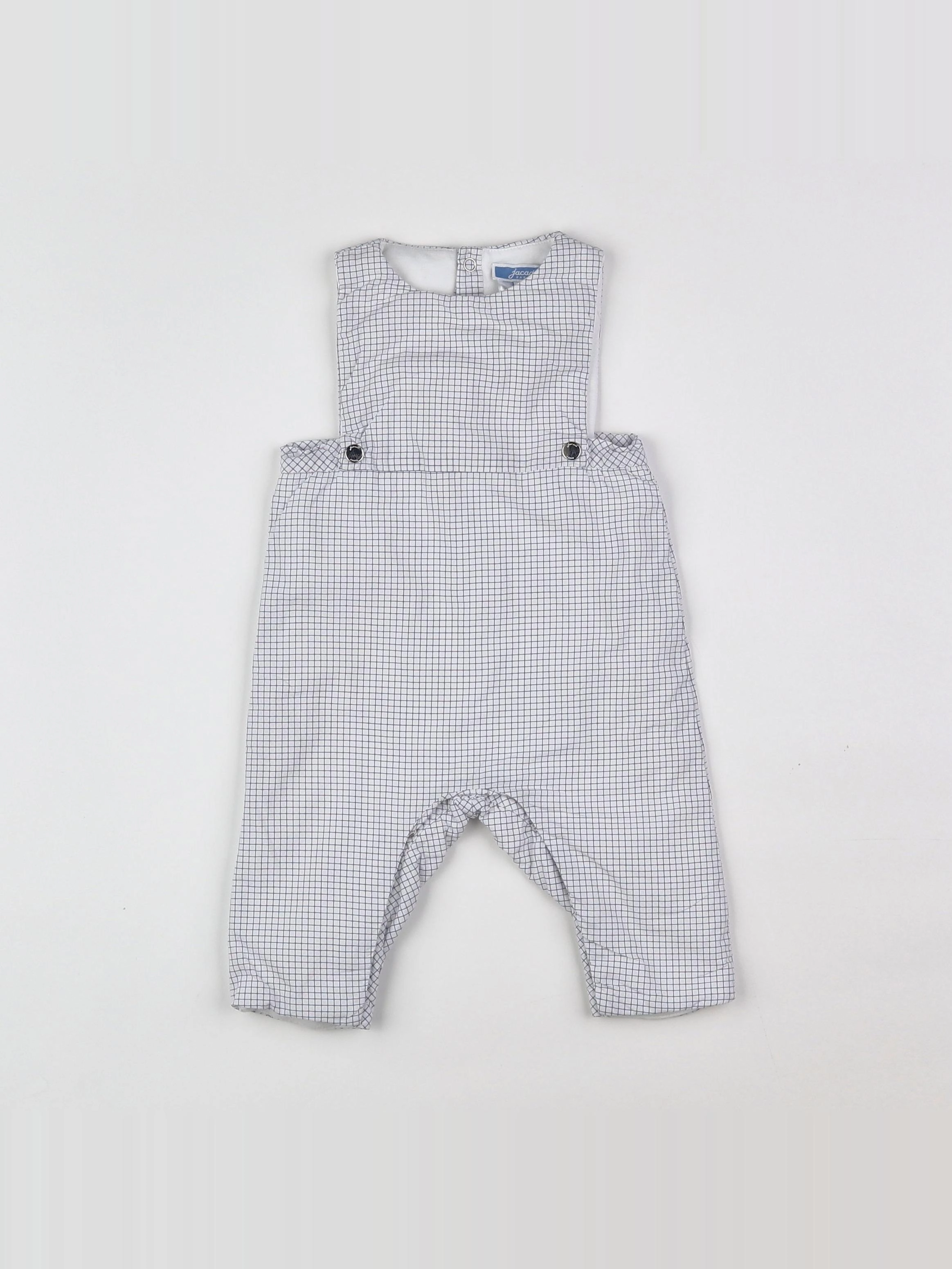Jacadi - combinaison doublé bleu - 6 mois