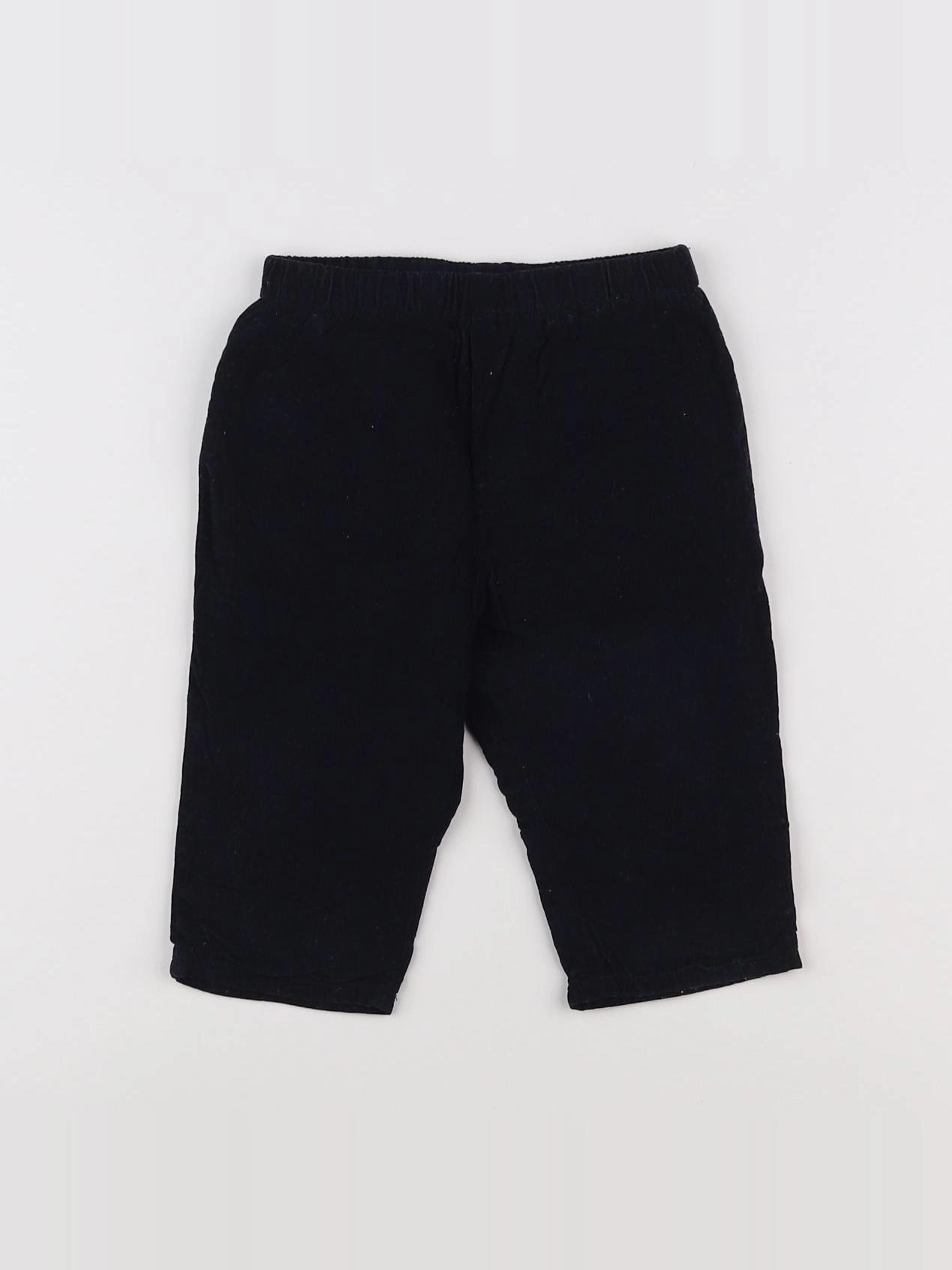 Jacadi - pantalon bleu - 12 mois