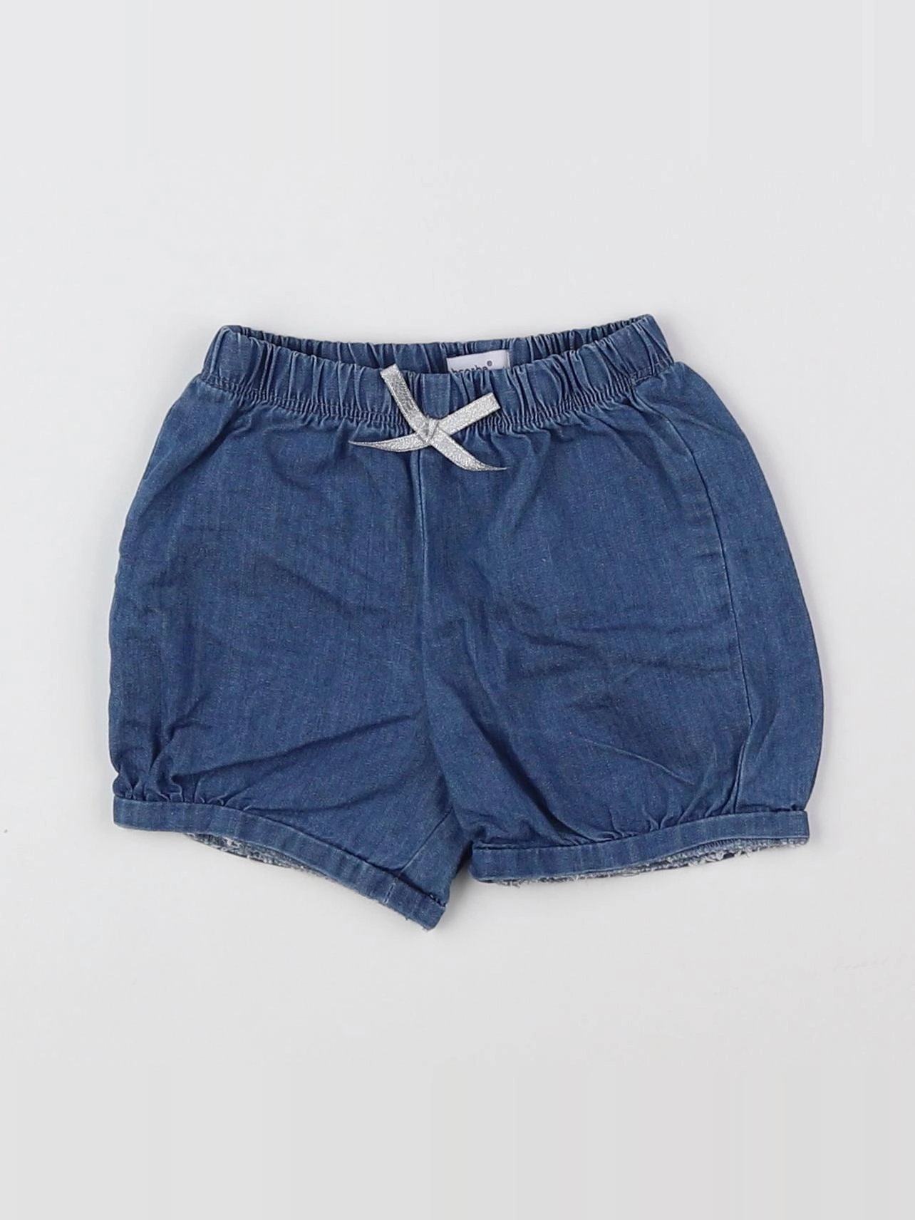 Absorba - short bleu - 6 mois