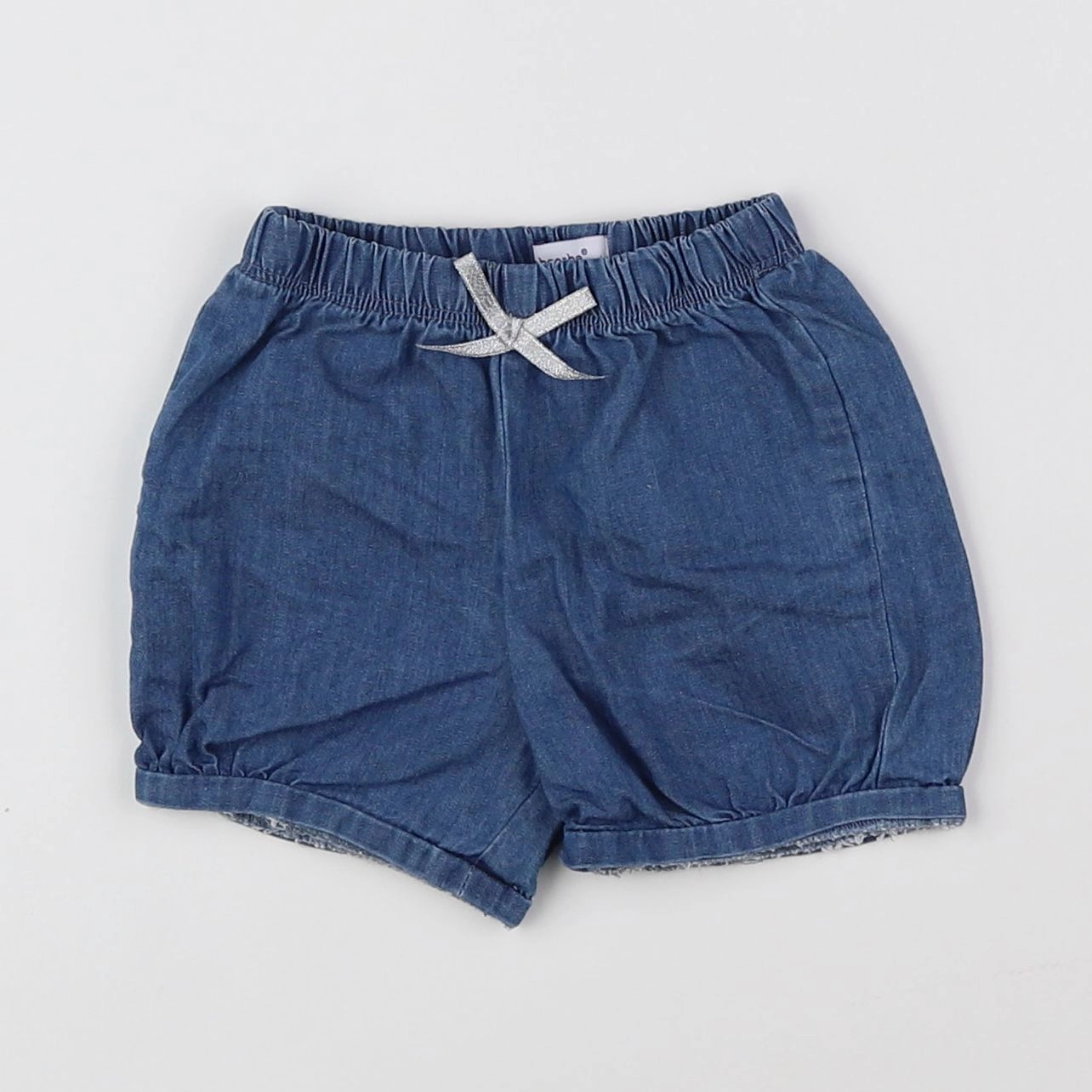 Absorba - short bleu - 6 mois