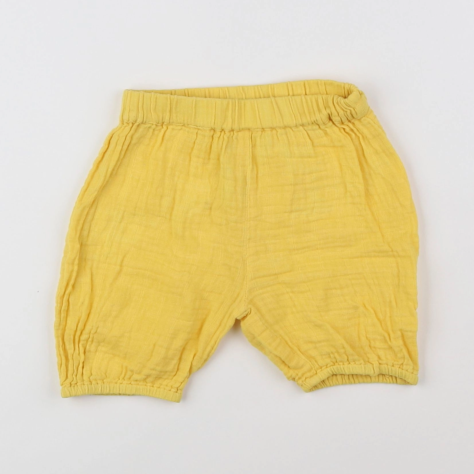 Bouchara - short jaune - 12 mois