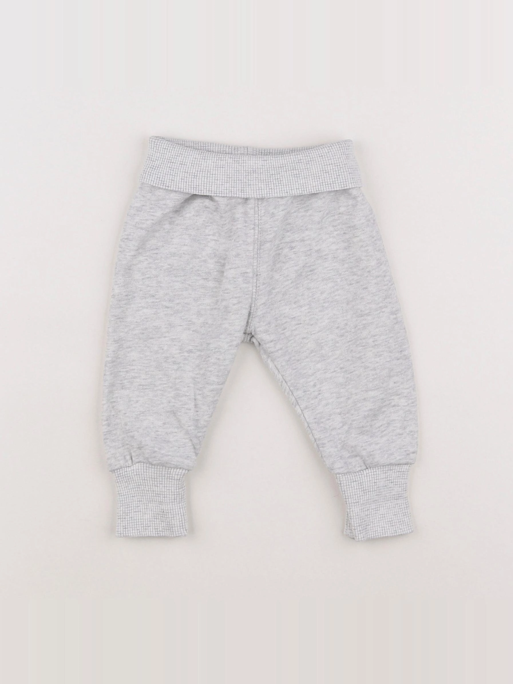 H&M - pantalon gris - 3 mois