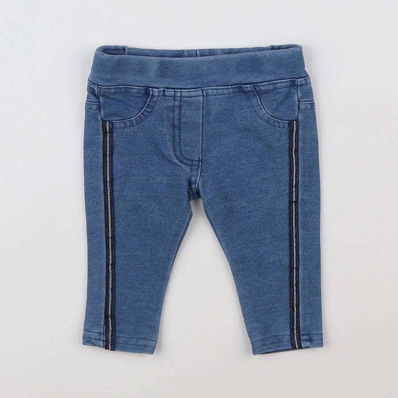 Tape à l'oeil - jegging bleu - 3 mois