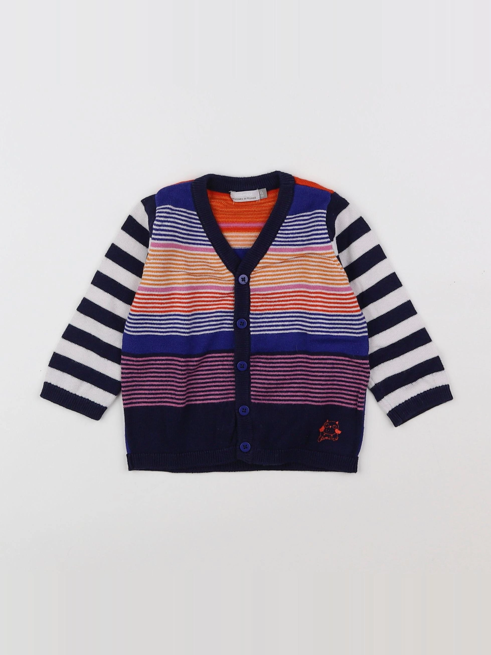 Catimini - gilet multicolore - 6 mois