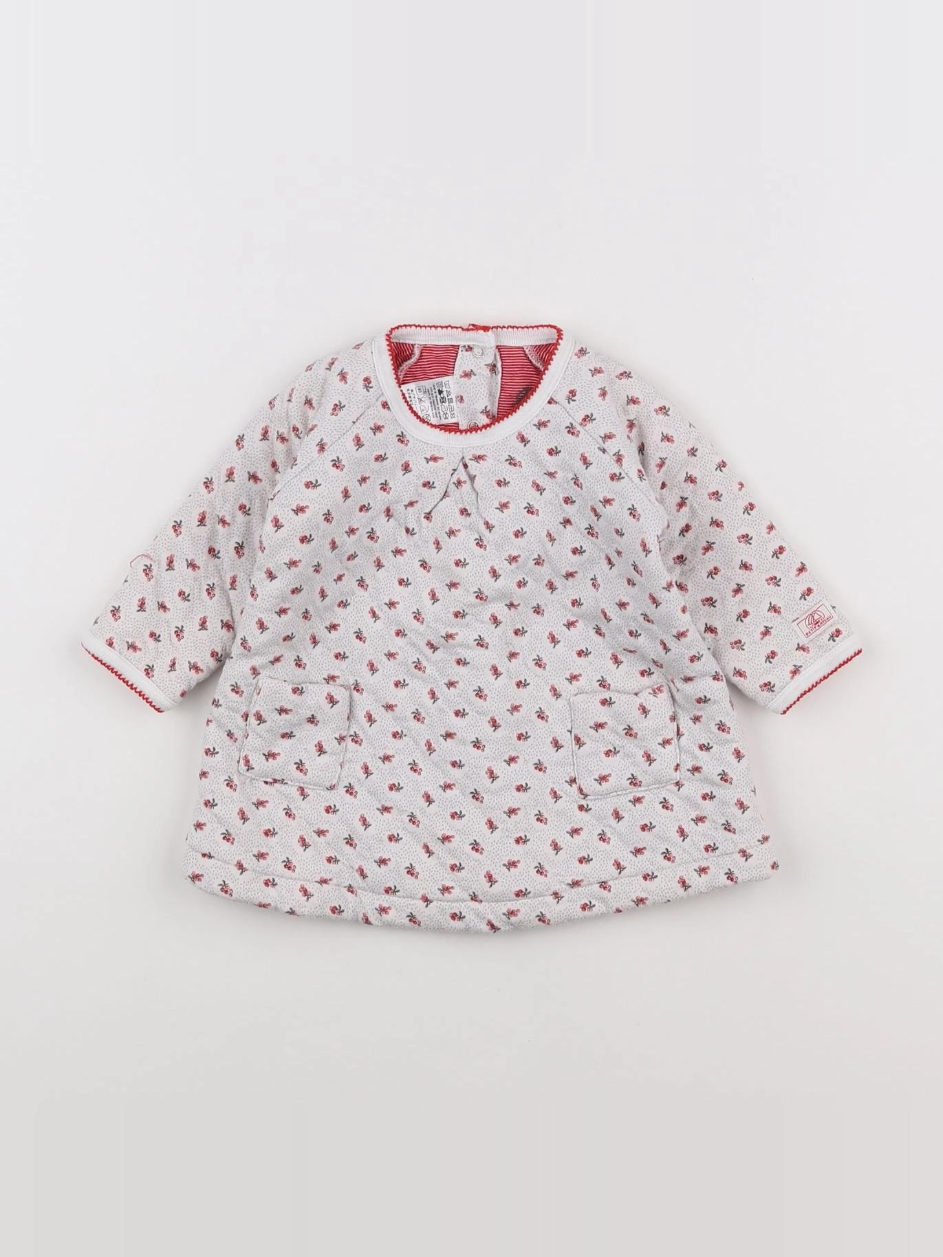 Petit Bateau - robe multicolore - 6 mois