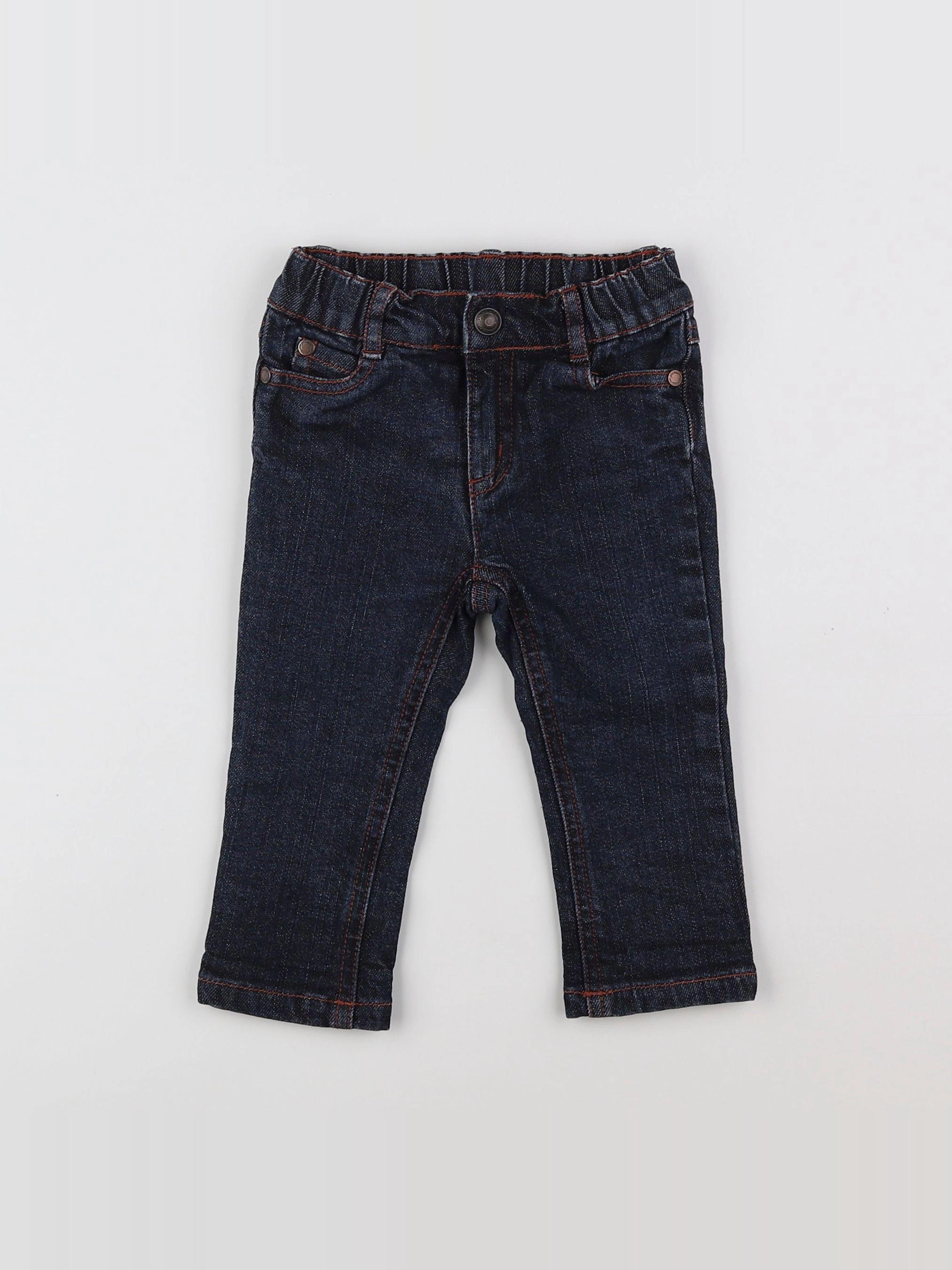 Jacadi - jean bleu - 12 mois
