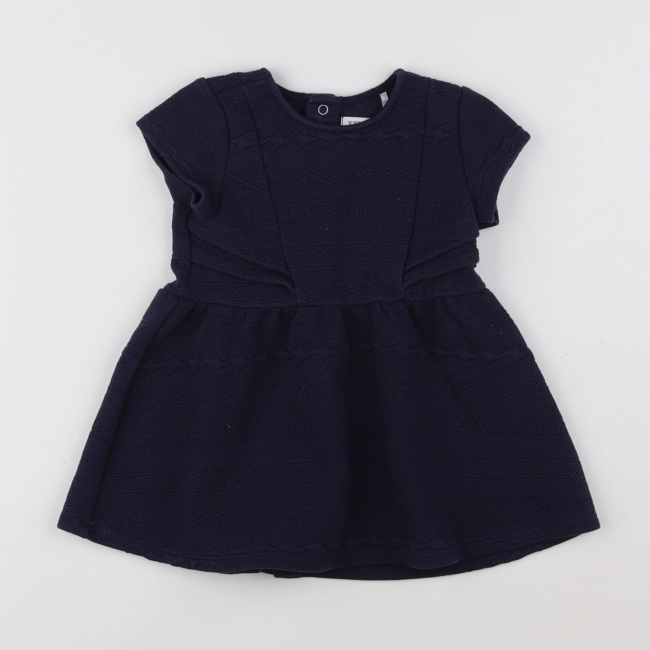 IKKS - robe bleu - 18 mois