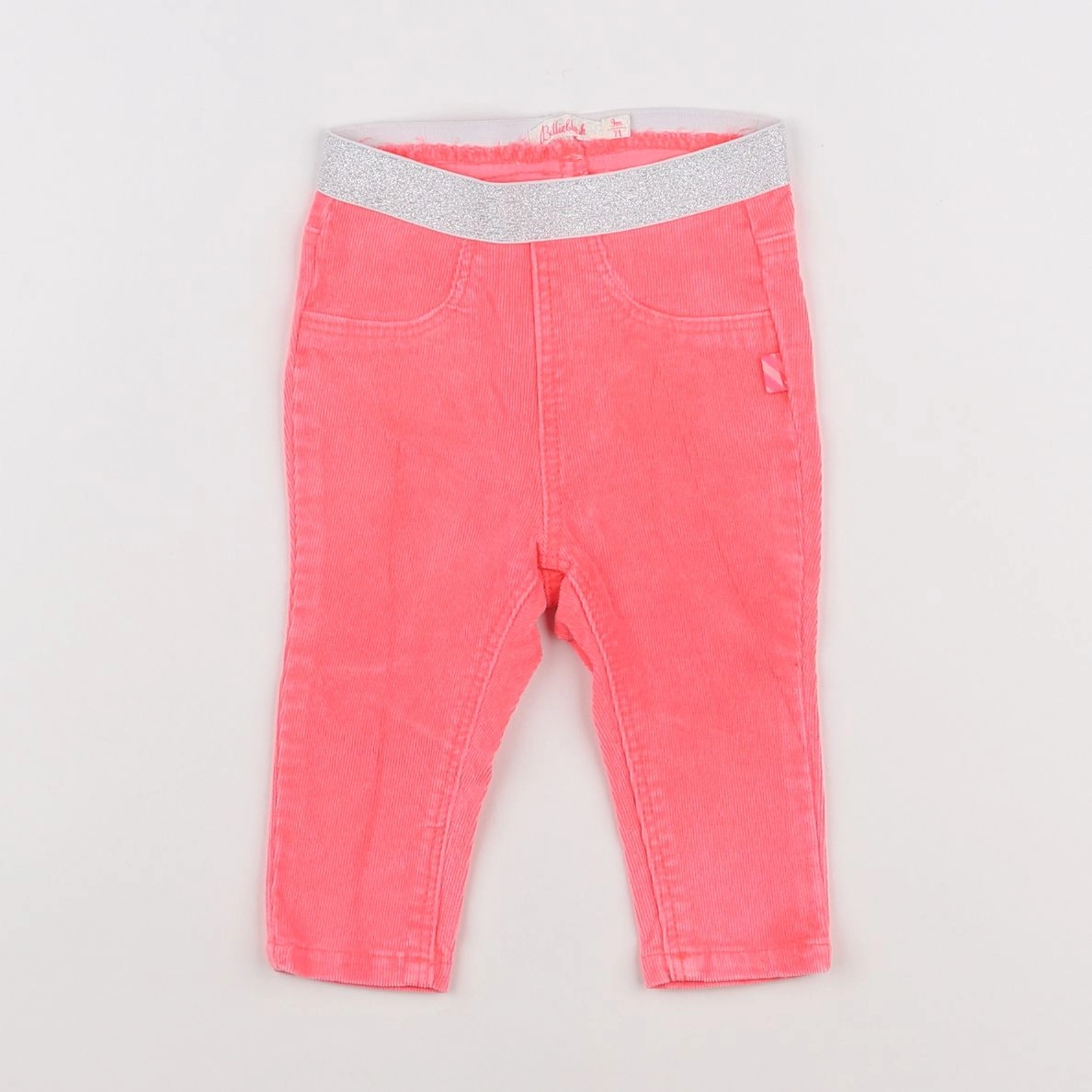 Billie Blush - jegging rose fluo - 9 mois